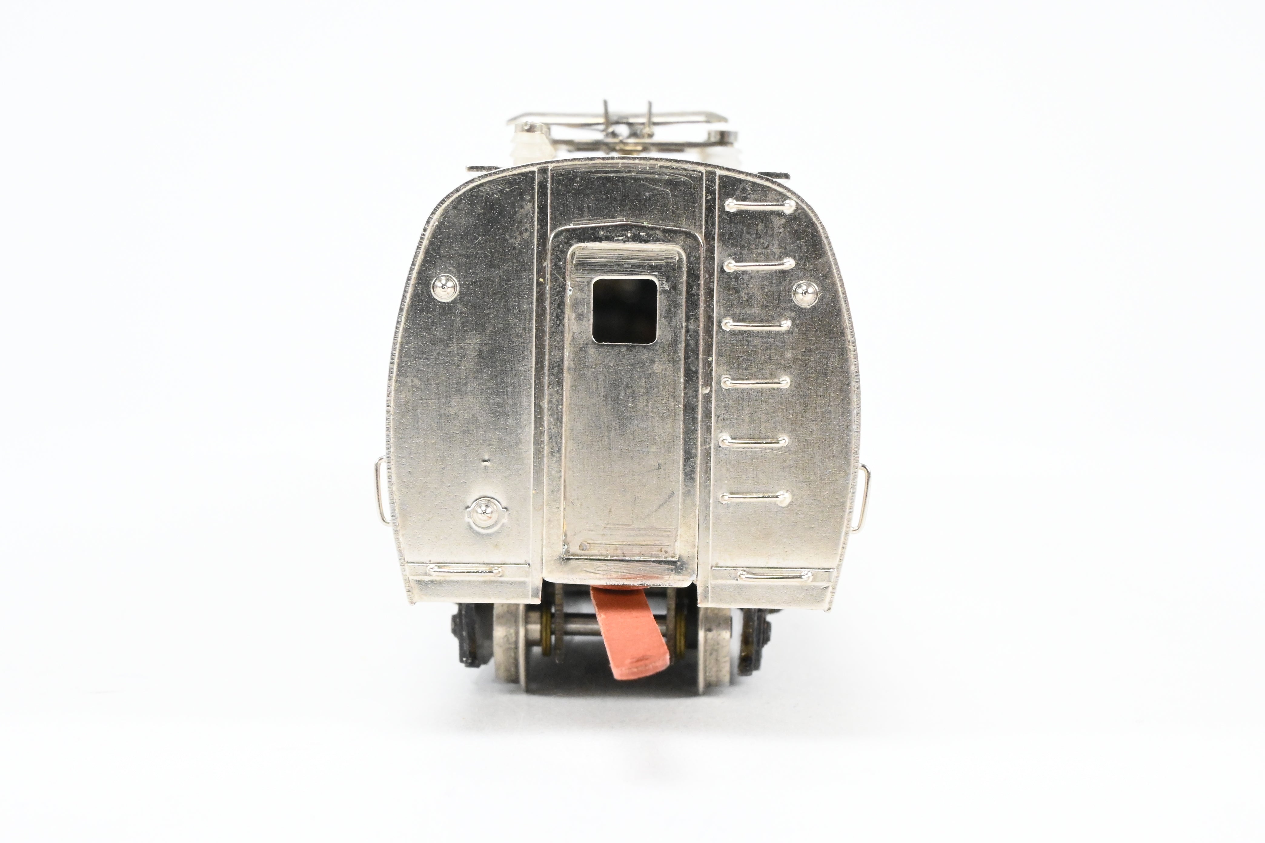 HO Scale Brass Gem Models Collectible PC - Penn Central/Amtrak Budd Metroliner 2-Car Set (1 Powered and 1 Non-Powered) with Factory Plated and Unlettered Finish