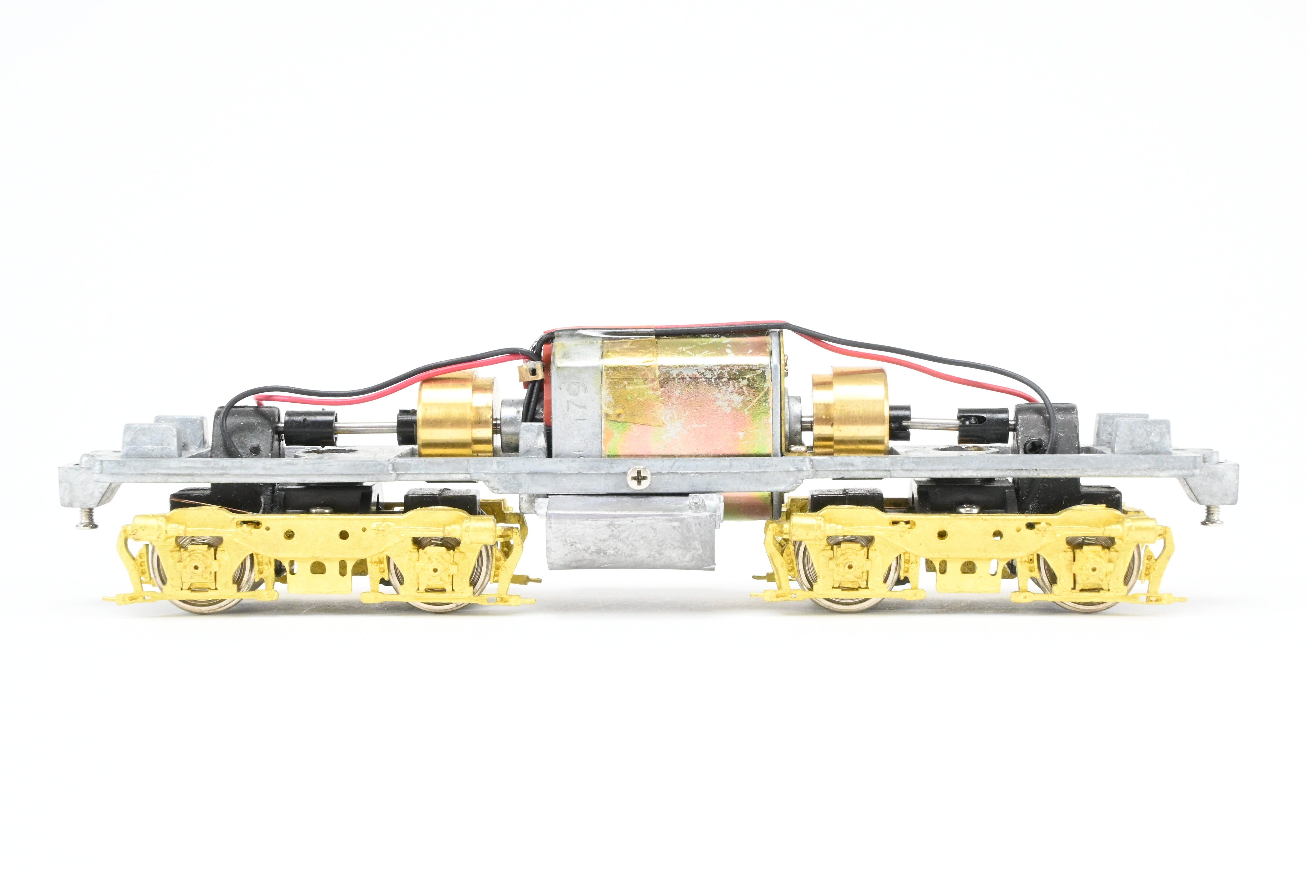HO Scale Brass OMI - Overland Models Inc. Diverse Road Drive Systems Specially Designed for Athearn EMD SW1500 Locomotives with Flexicoil Side Frames
