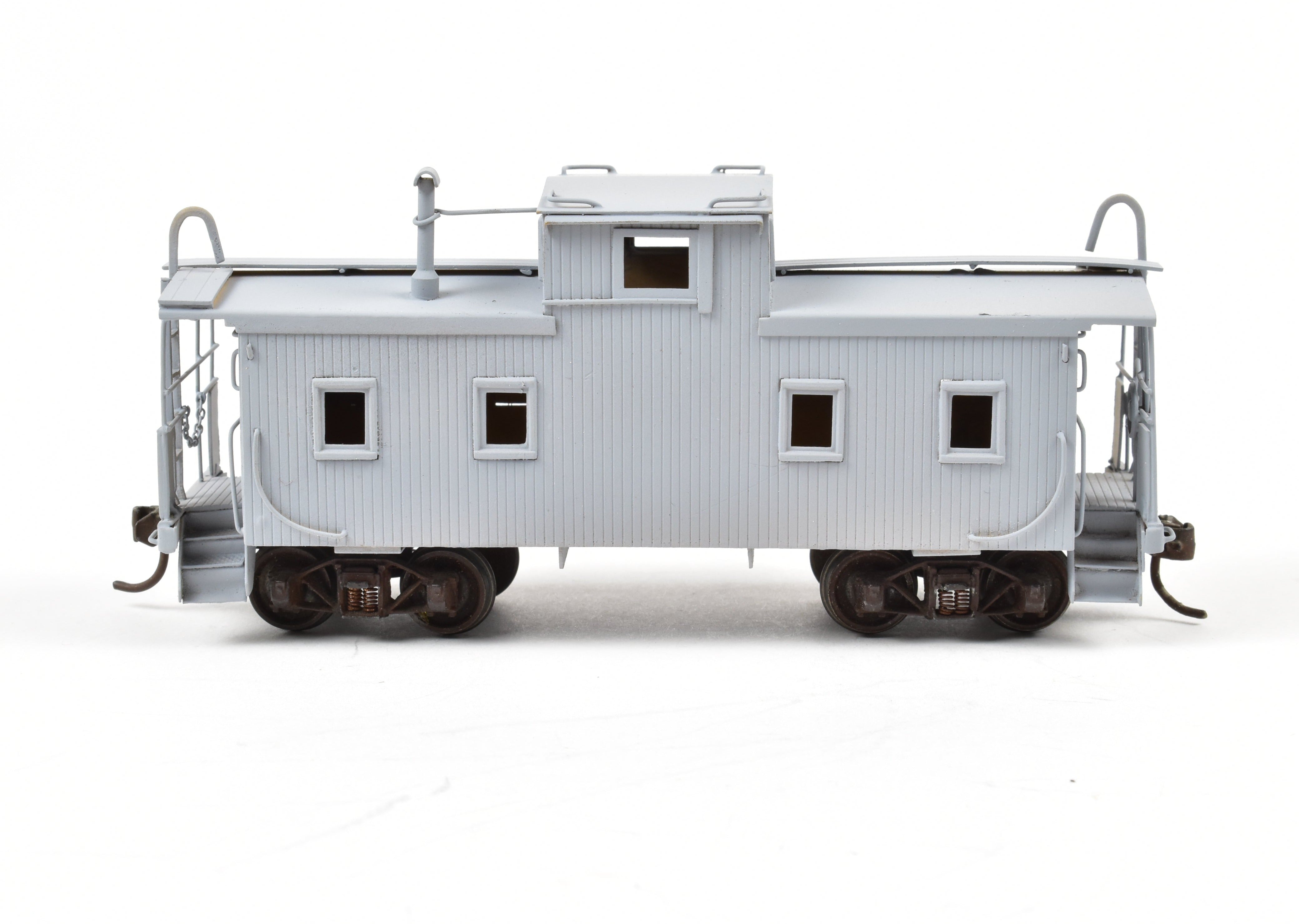HO Scale Brass Hallmark GM&O Gulf Mobile & Ohio Partially Painted Wood Caboose