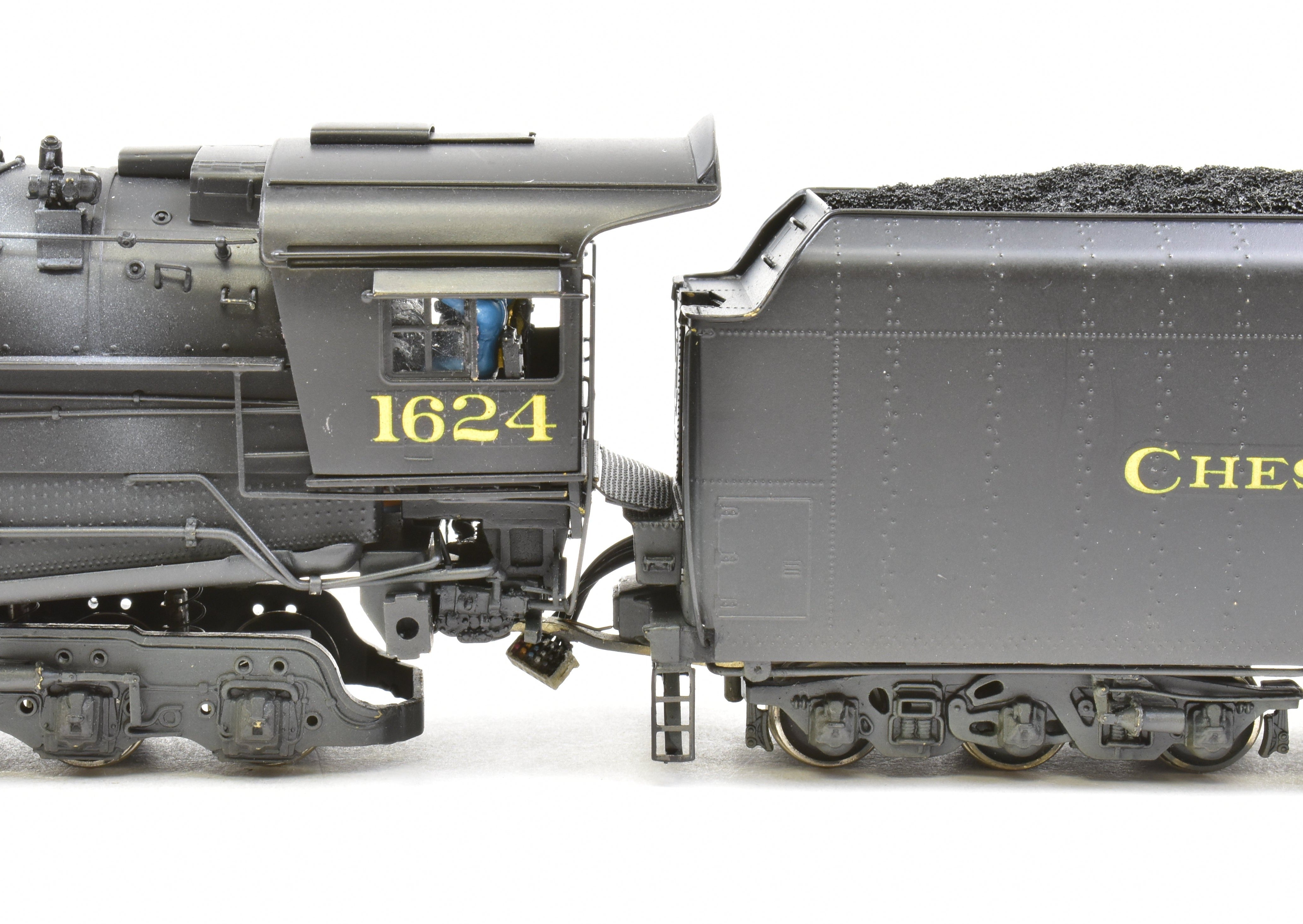 HO Scale Brass Key Imports C&O 2-6-6-6 Allegheny No. 1624 DCC & Sound