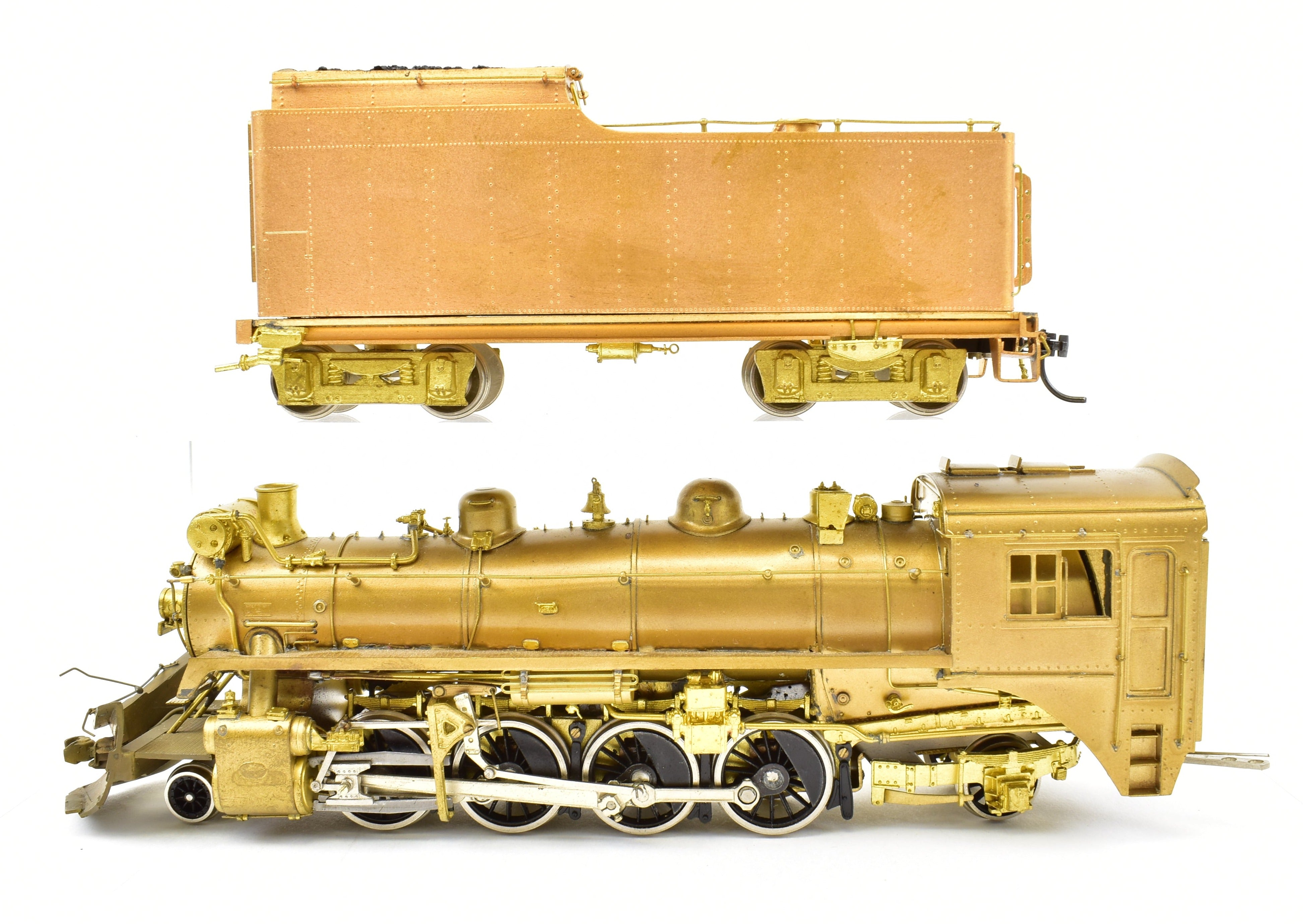 HO Scale Brass Model Train - Van Hobbies CPR Canadian Pacific Railway 2-8-2 P-1d, e Mikado First Run Tender Model