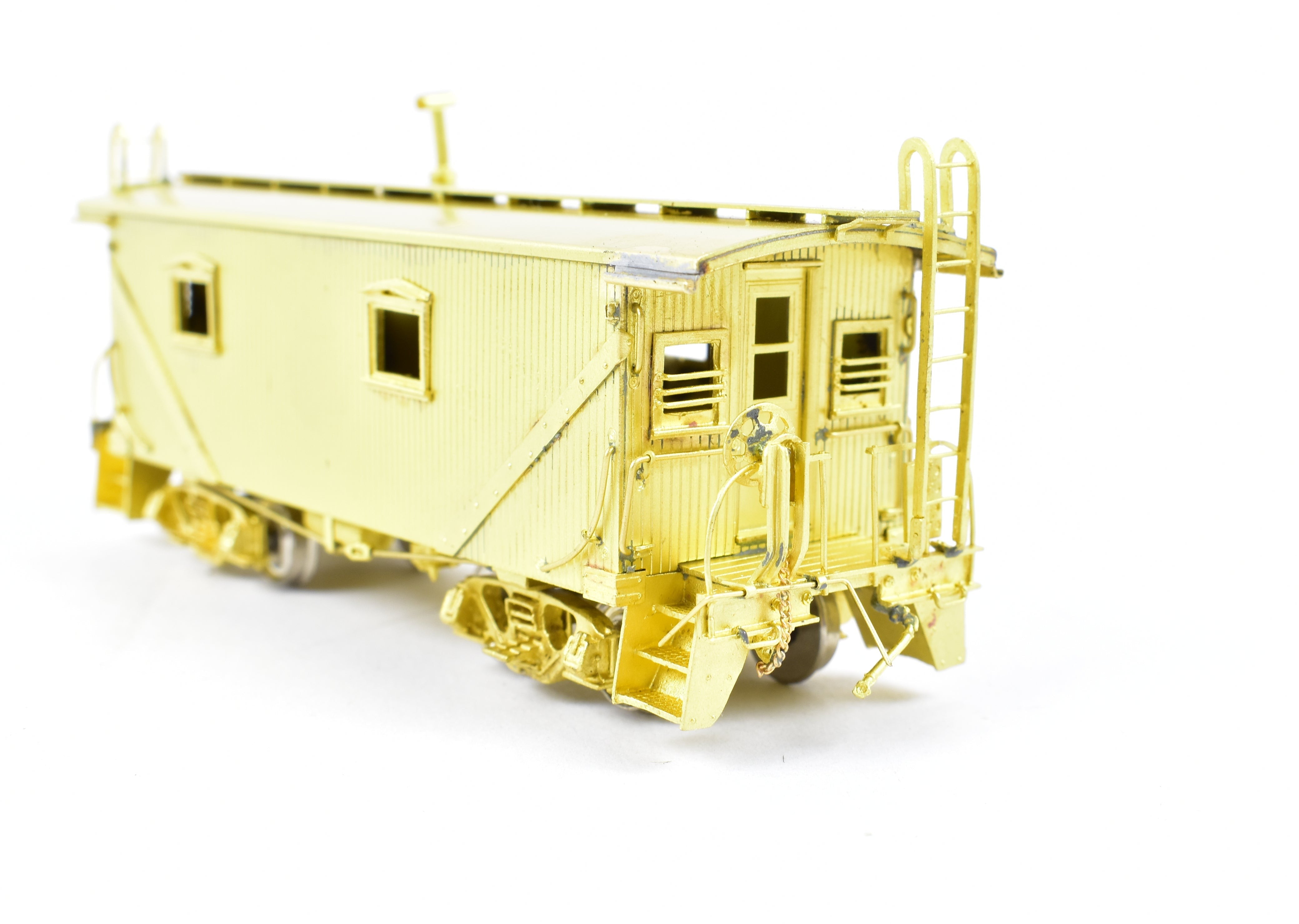 HO Scale Brass OMI - Overland Models, Inc. Delaware & Hudson (D&H) Wood Sheath Transfer Caboose without Cupola Model Train