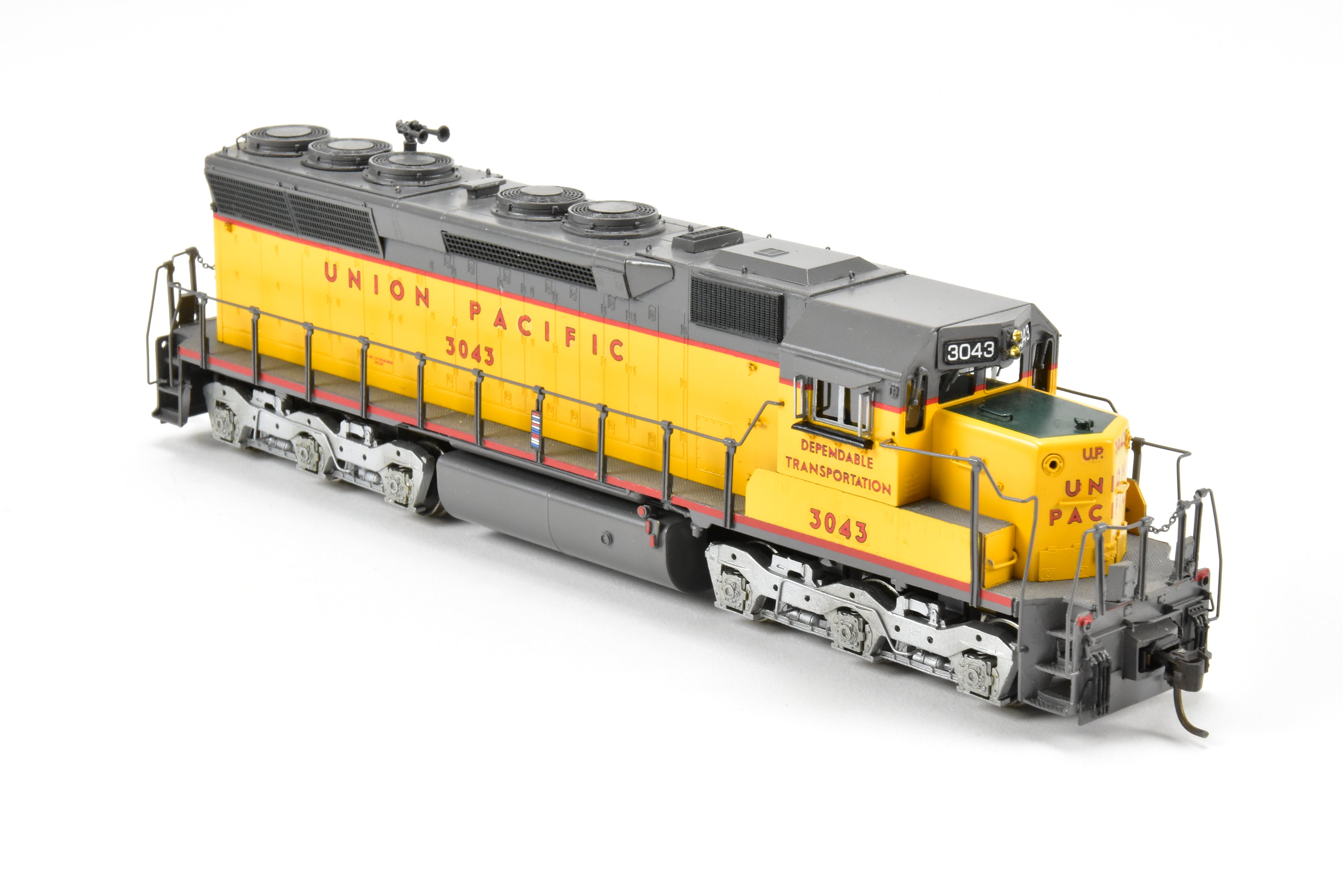 HO Brass OMI UP Union Pacific EMD SD40X 3043 with Flared Radiators
