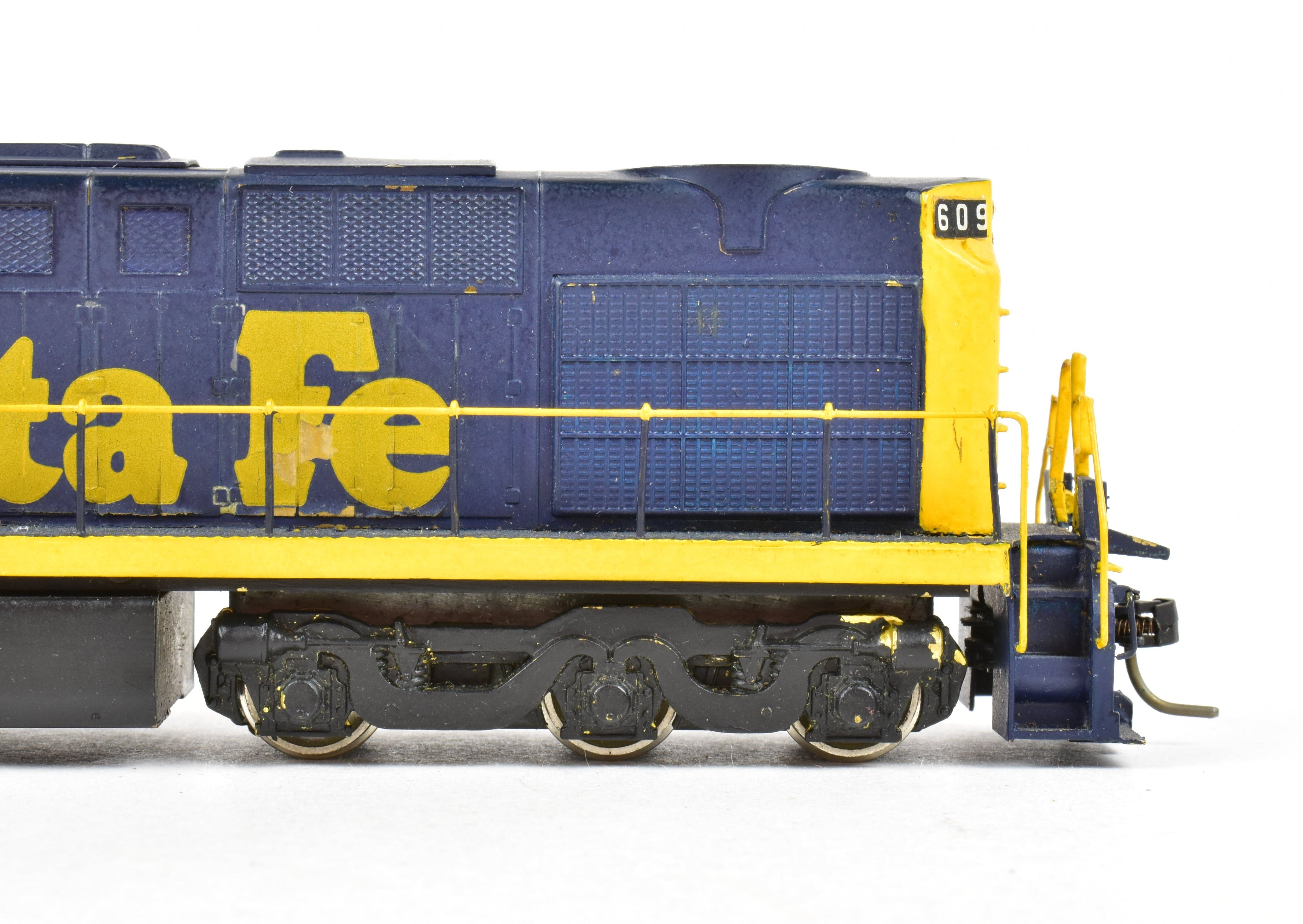 HO Scale Brass Alco Model of ATSF - Santa Fe ALCO DL600B RSD15 High Hood Version for Canadian Pacific Railway