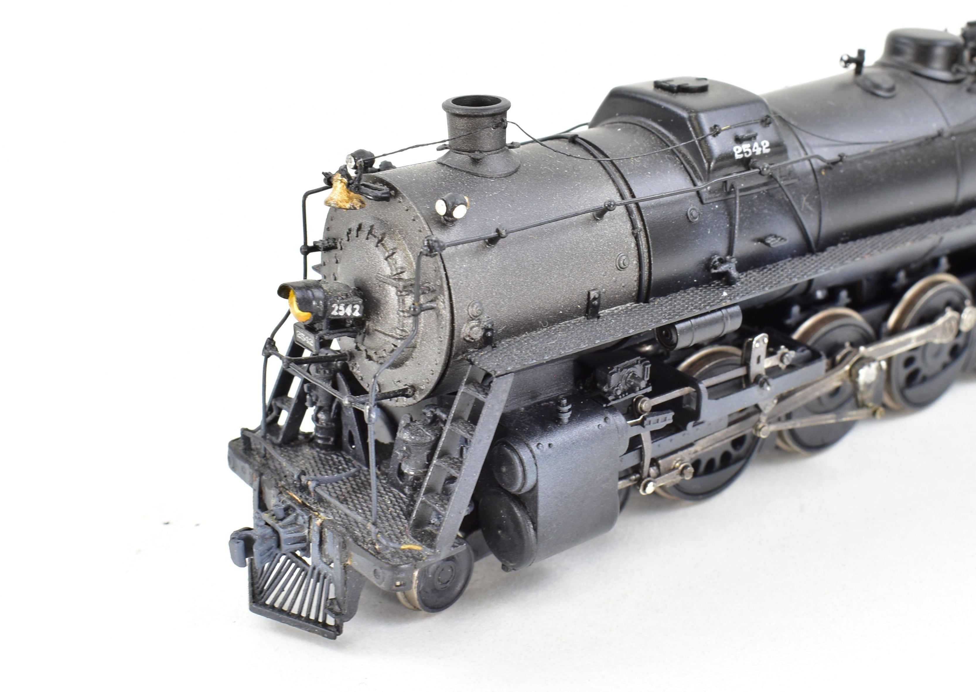 HO Brass Hallmark Illinois Central 4-8-2 with New NWSL Gearbox, DCC & Sound