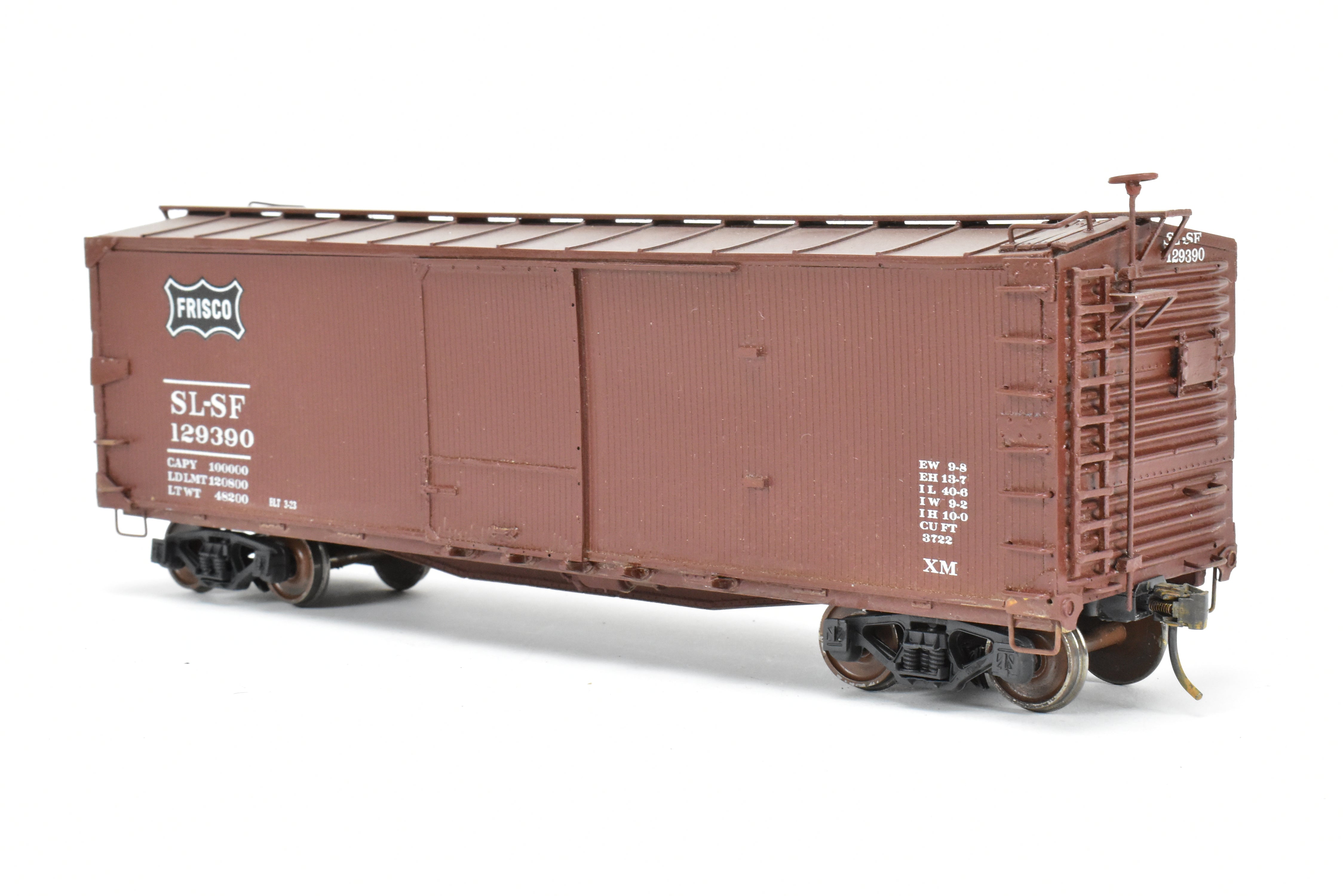 O Scale Chooch Resin Ultra Scale SLSF - Frisco 40' USRA Double Sheathed Ready-to-Run Box Car