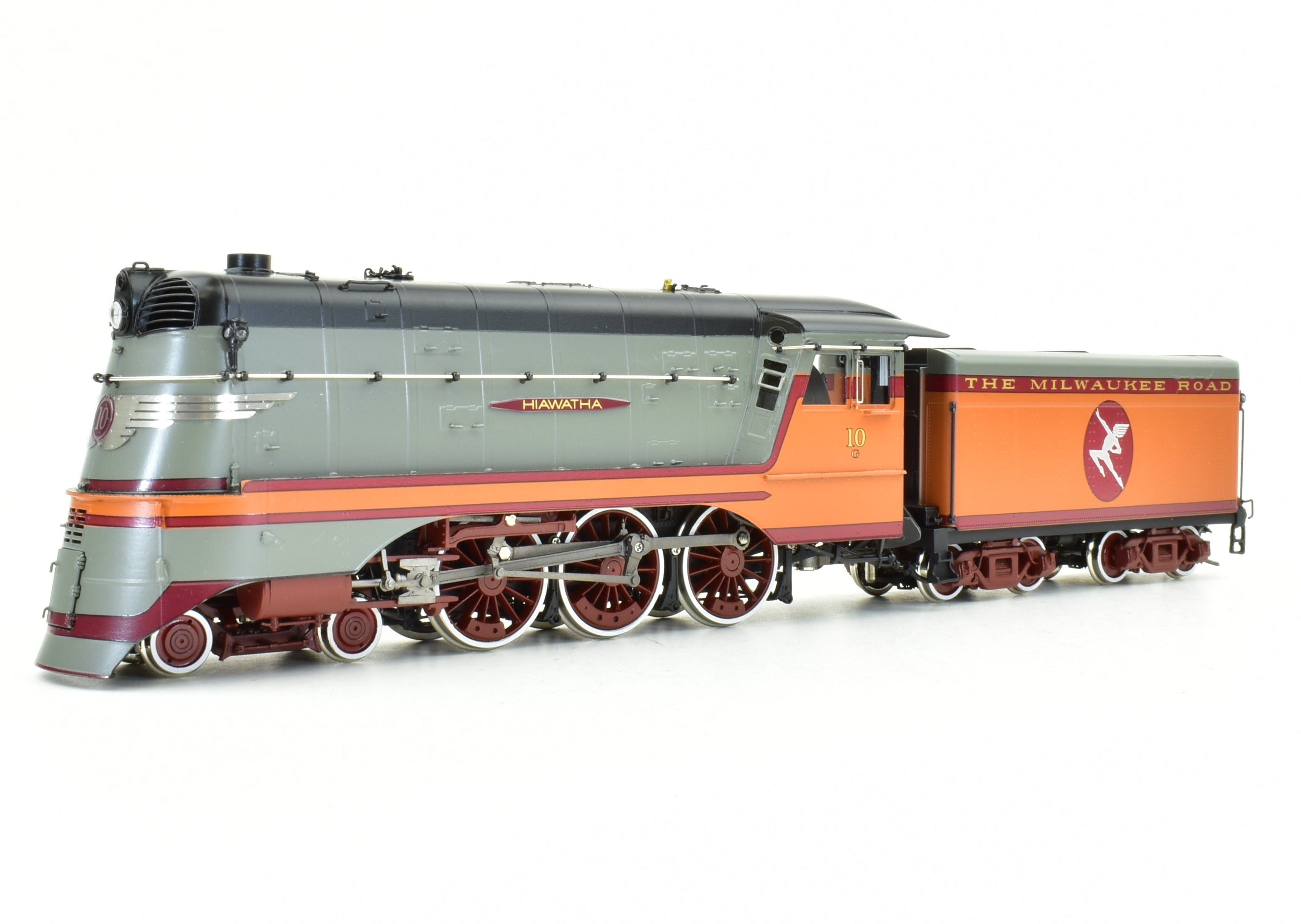 HO Scale Brass Precision Scale Co. Milwaukee Road 4-6-0 G-6PS Cut Skirt FP #10 Model