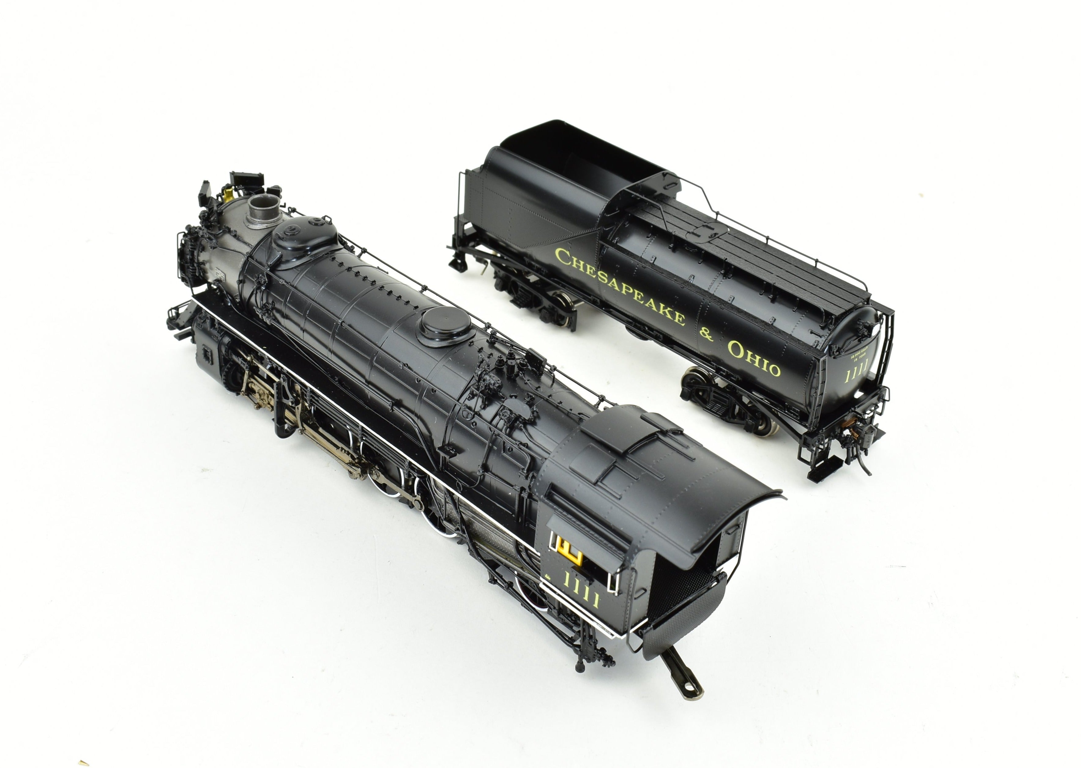 HO Scale Brass C&O Chesapeake & Ohio K1 2-8-2 Division Point #1111 Factory Painted