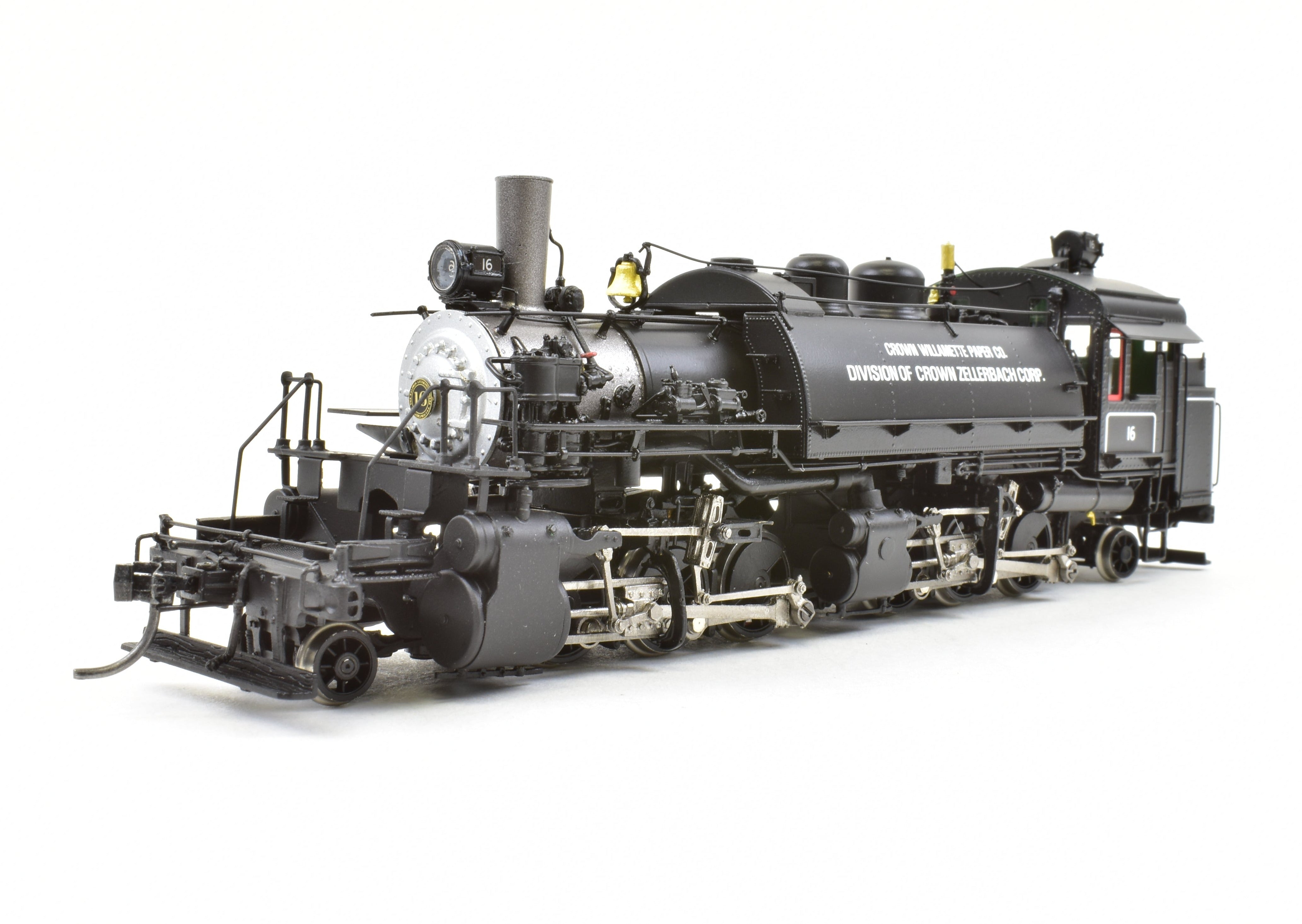 HO Brass DVP - #16 2-6-6-2T Baldwin Logging Mallet by Willamette Paper Co.
