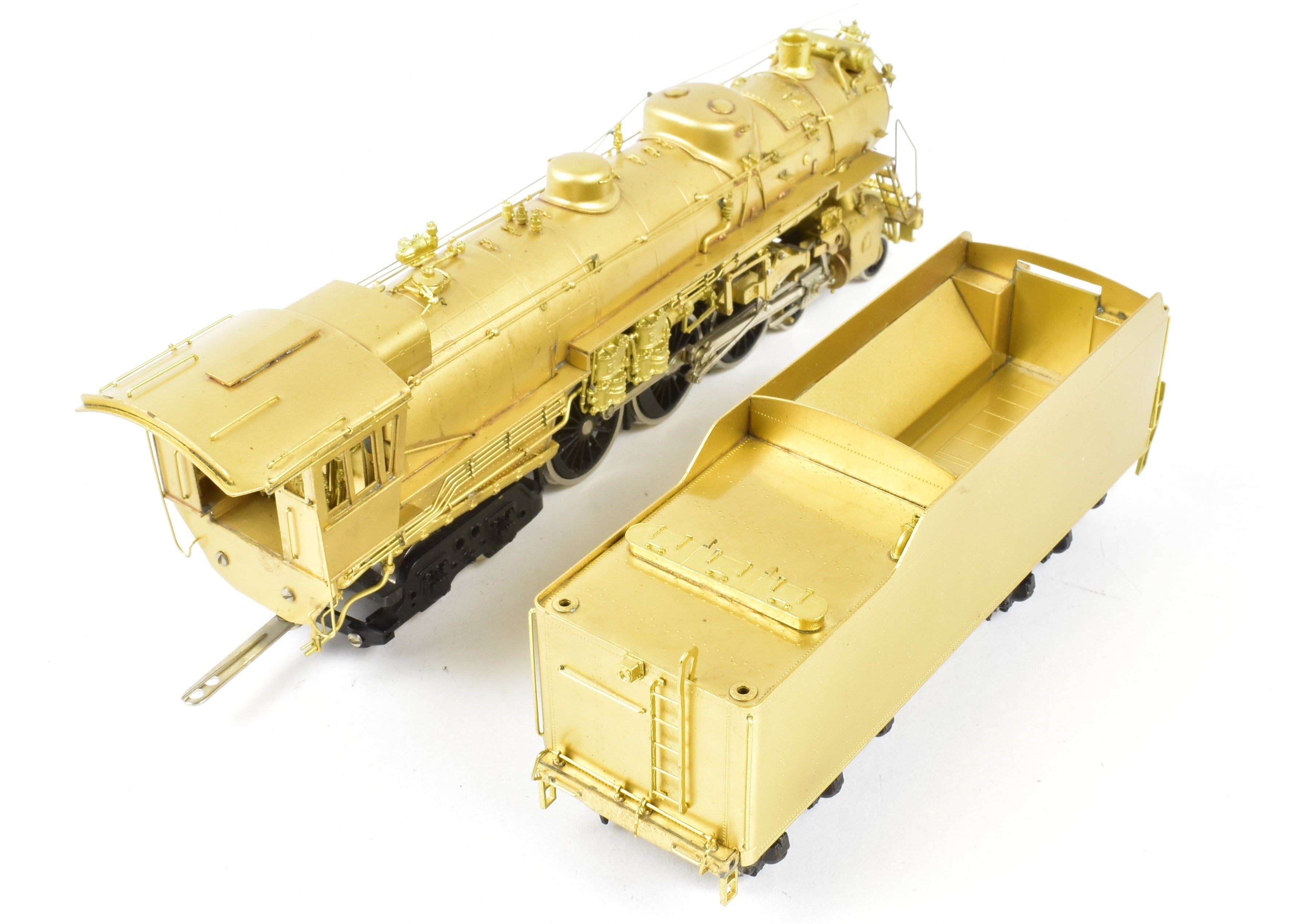 HO Scale Brass 4-6-4 Standard Hudson S-Class 3000 NPP Nickel Plated Model