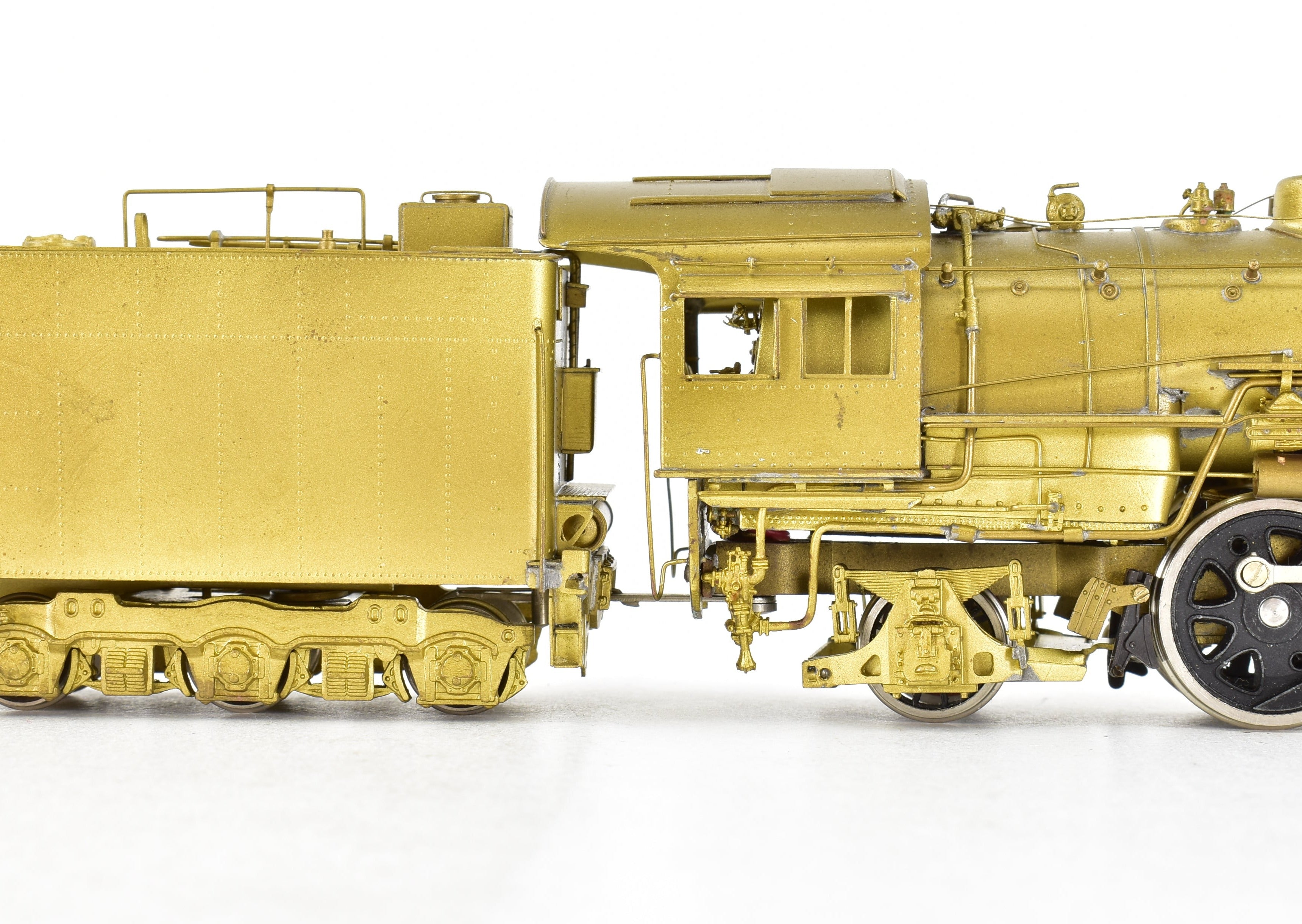 HO Scale Brass ATSF - Santa Fe 3400 4-6-2 Pacific Locomotive by Key Imports