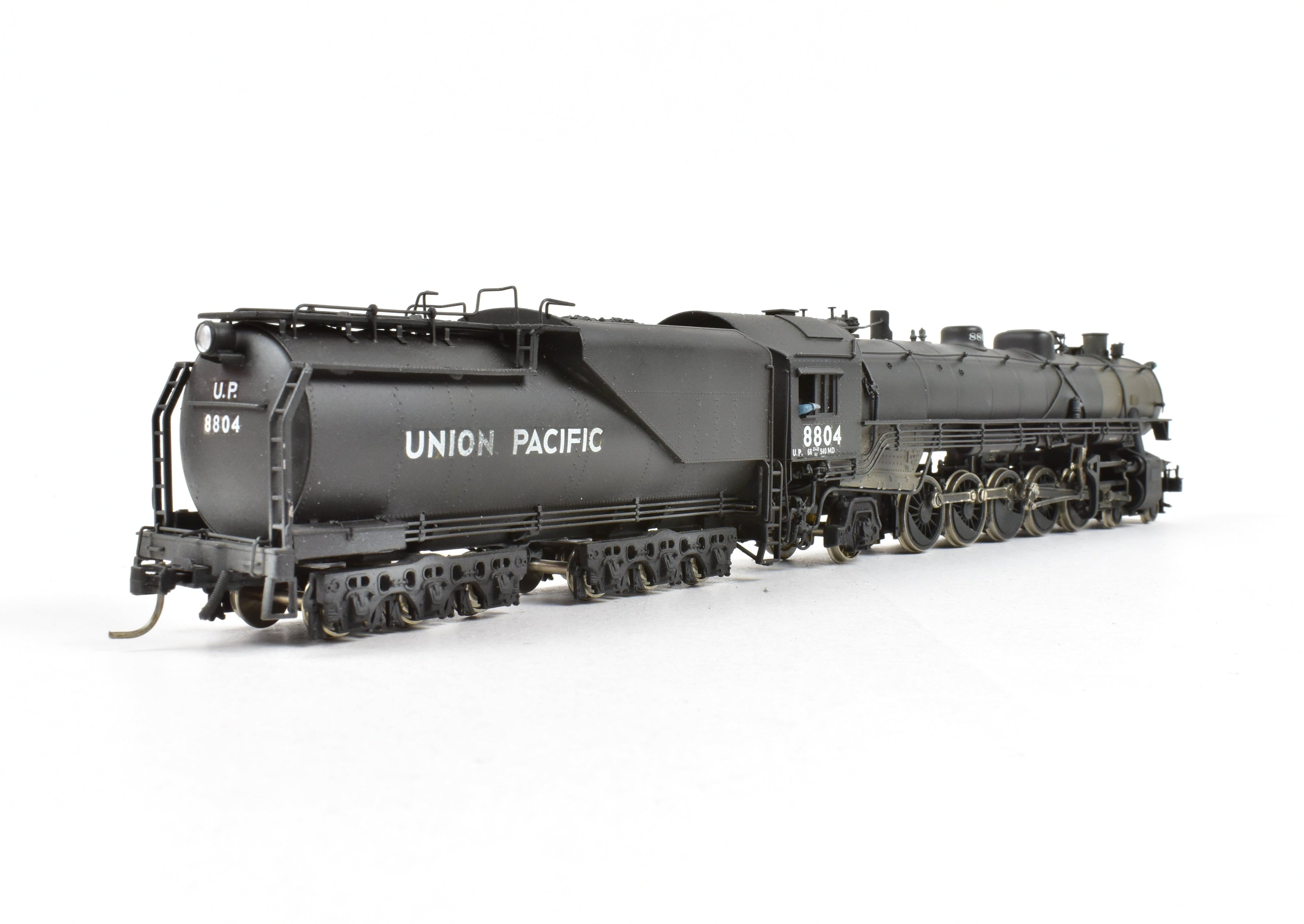HO Scale Brass Train Model by Westside Model Co., Union Pacific 8800 Class 4 - 10 - 2 Locomotive, Custom Painted No. 8804