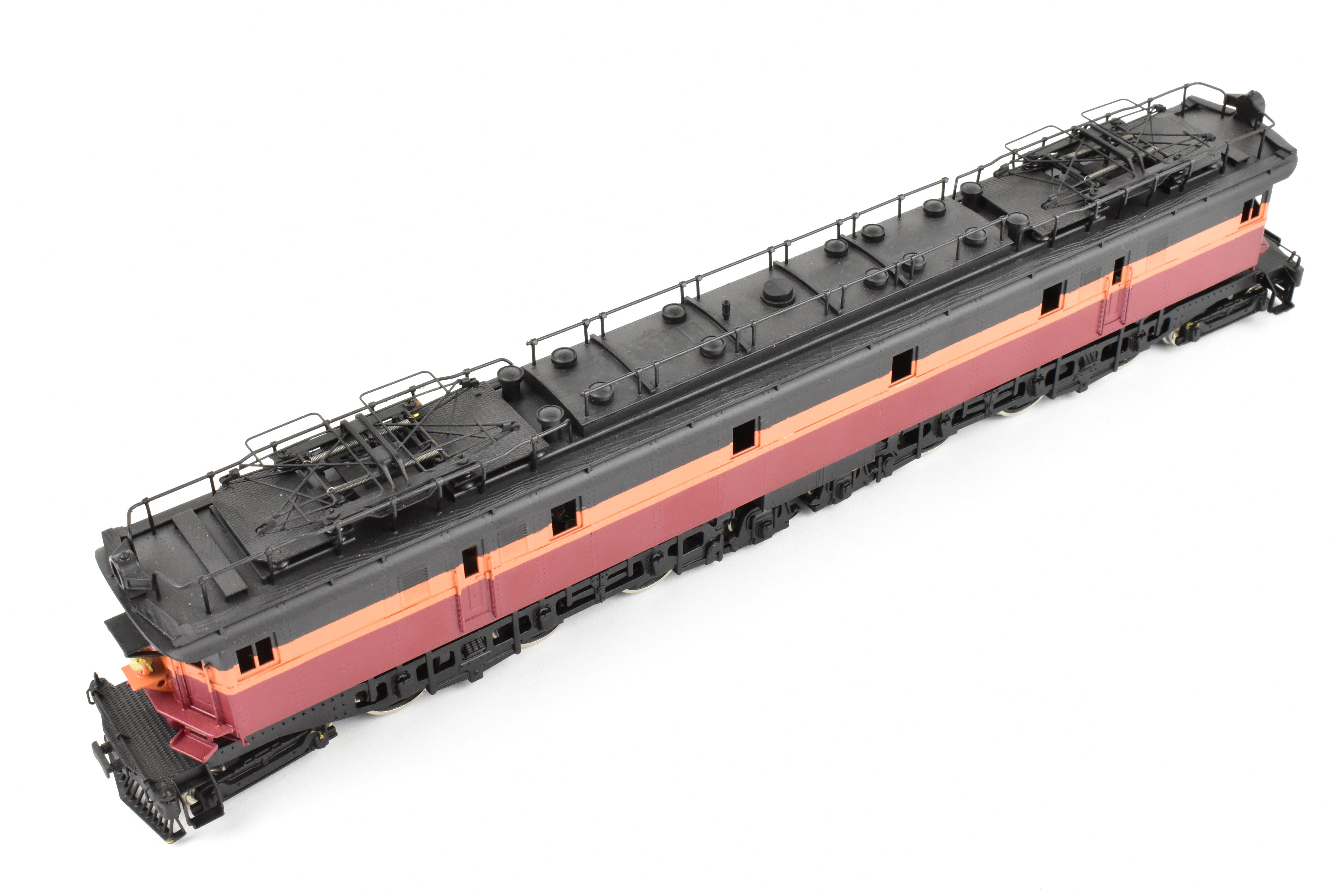 HO Scale Custom Brass Milwaukee Road EP - 3 Boxcab Electric Locomotive Model with Factory Painted Finish