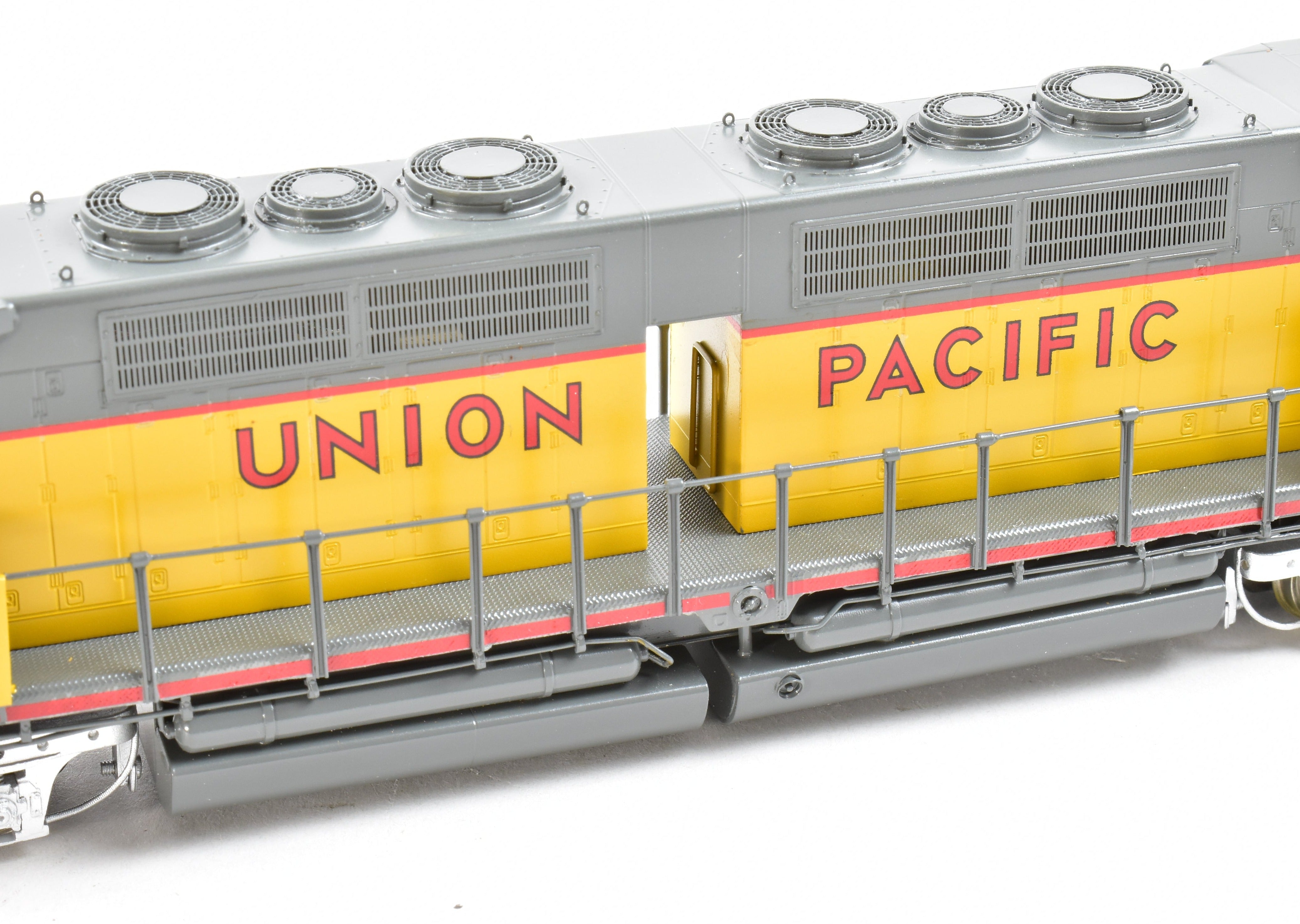 HO Scale Brass Locomotive - Overland Models, Inc. (OMI) Union Pacific (UP) Modernized DD35 B with Sand Boxes and Factory - Equivalent Custom Painting