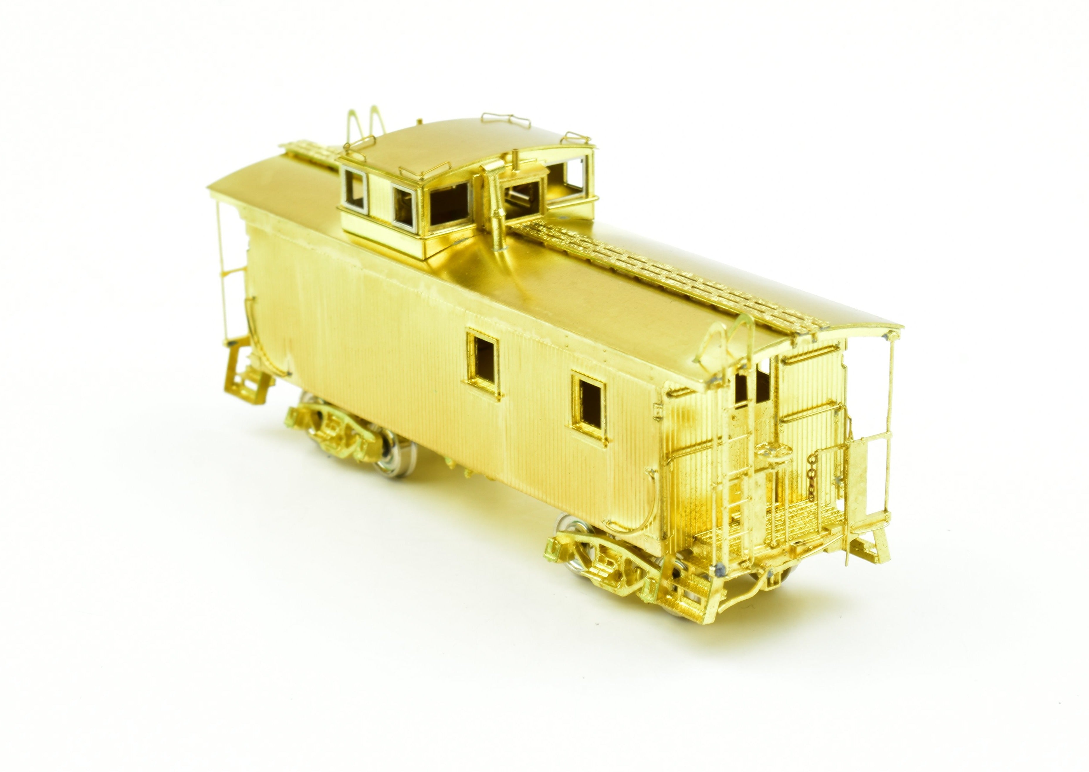 HO Scale Brass W&LE Wood Caboose by Overland Models, Inc. (1990 Run)
