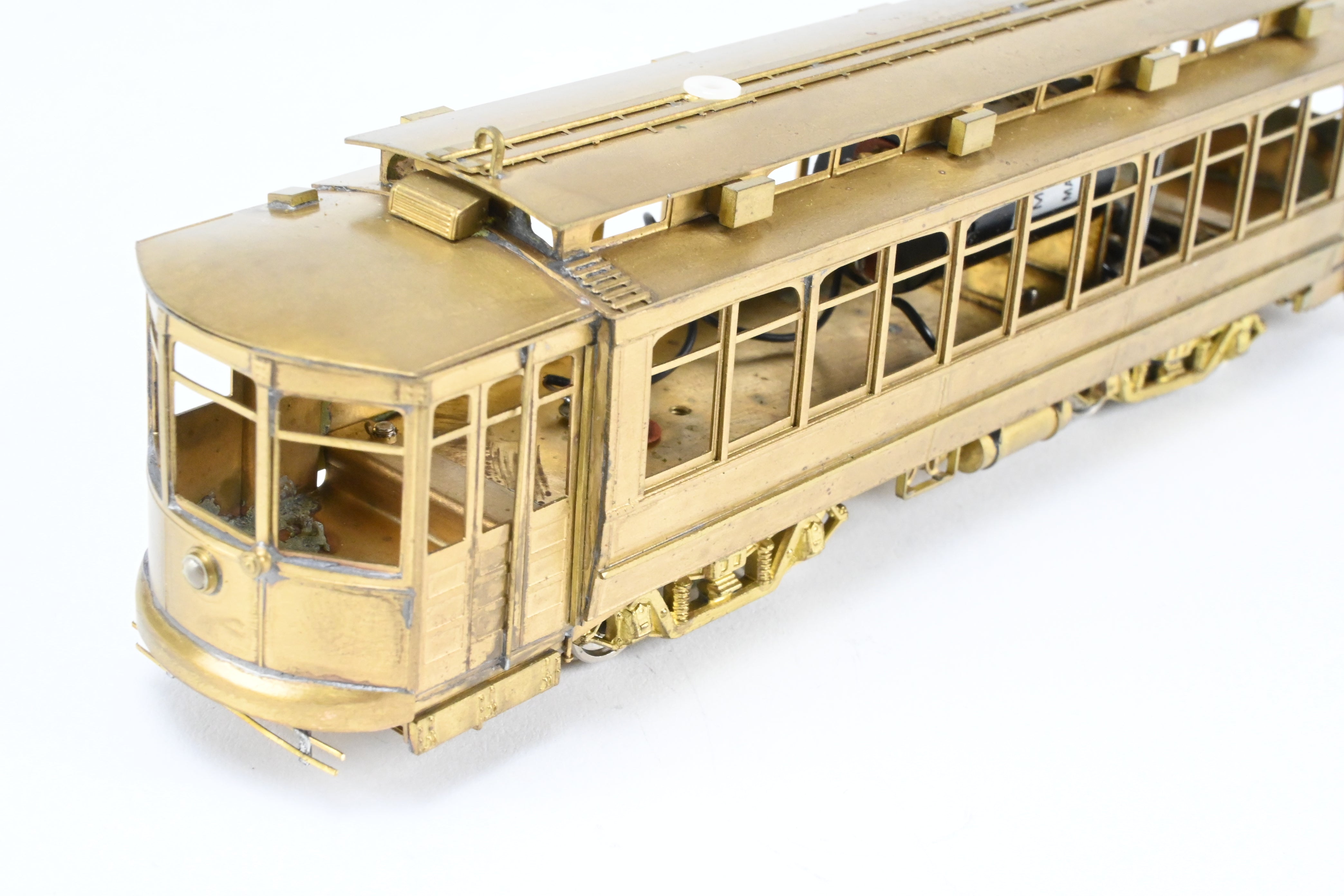HO Scale Brass Chicago Surface Lines 346 Big Brill Car, No Trolley Poles