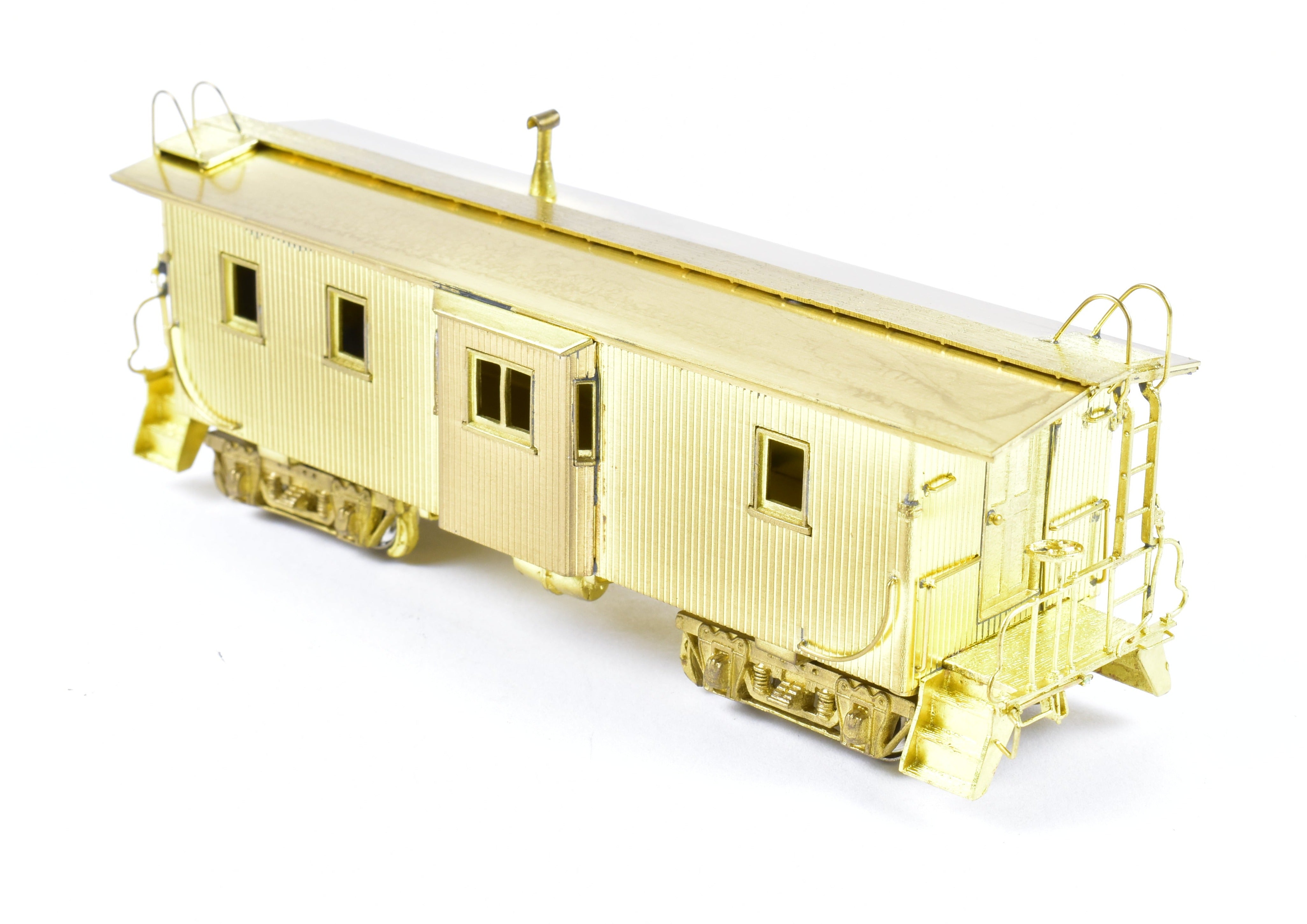 HO Brass OMI Overland Models CStP M&O Omaha Road C&NW Wood Bay - Window Caboose #6076