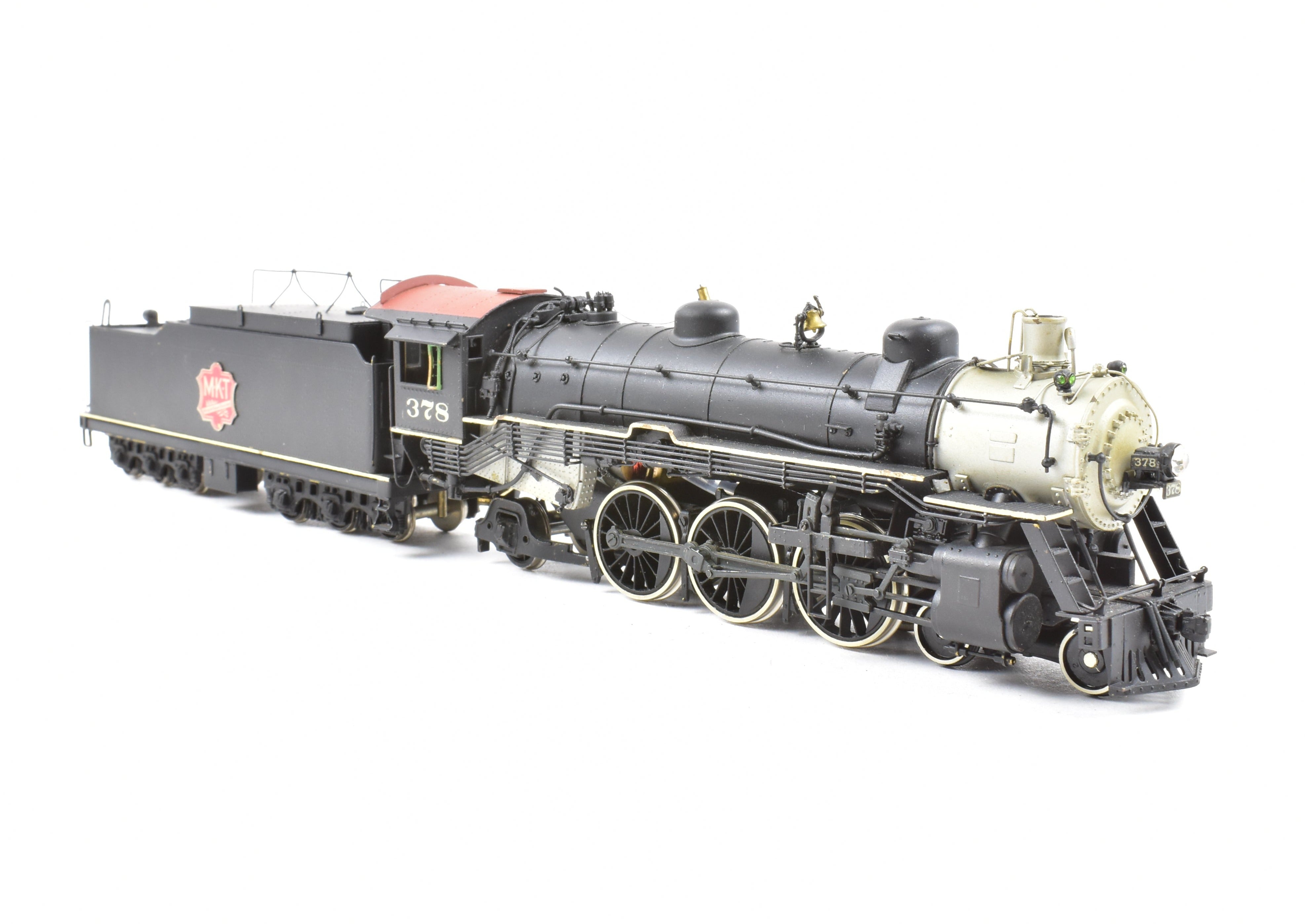 Custom Painted HO Brass Hallmark Models MKT Missouri Kansas Texas 4-6-2 H-3A Pacific #378