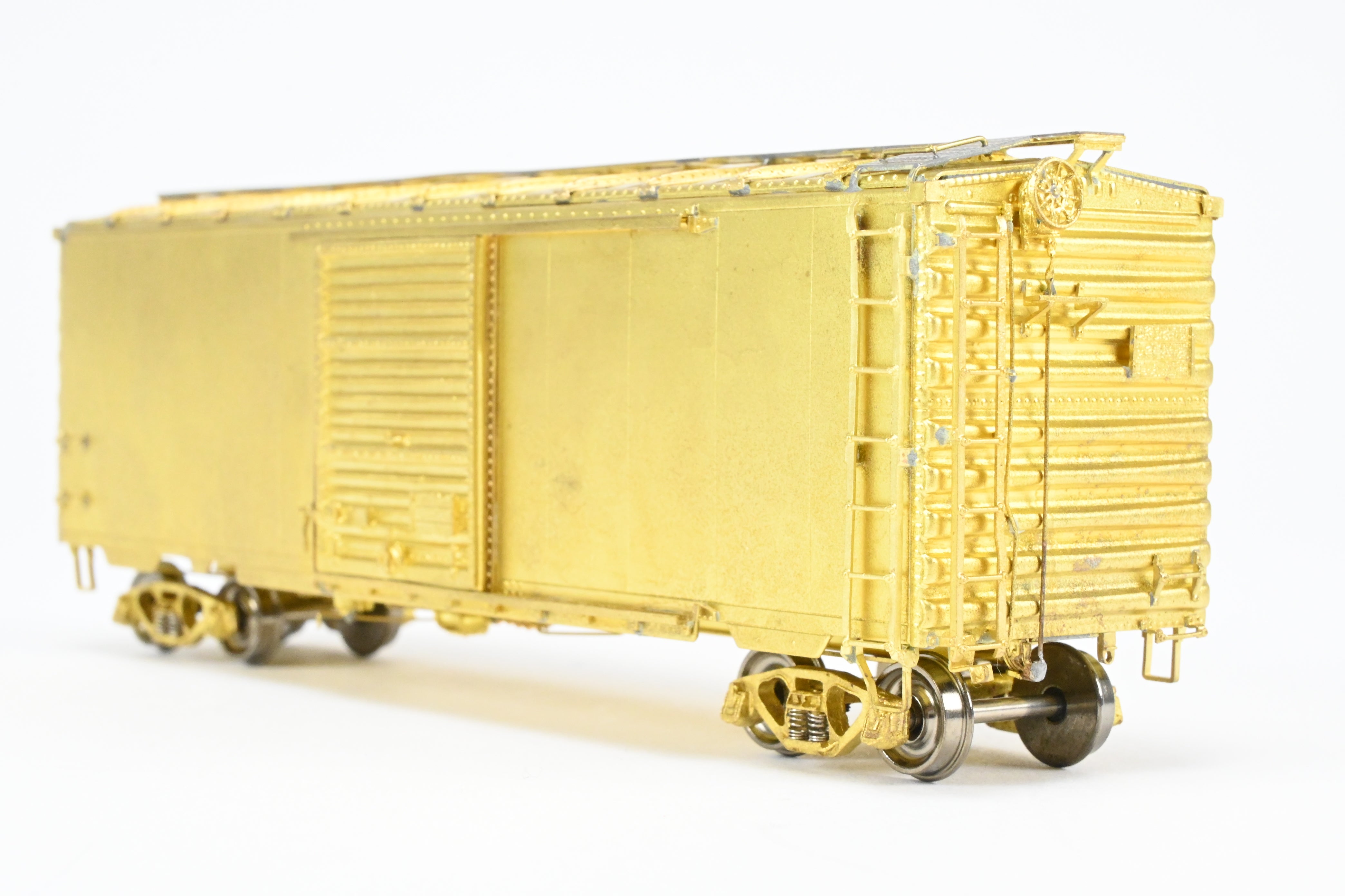 HO Brass OMI PS-1 Box Car by Overland Models with 8' Doors