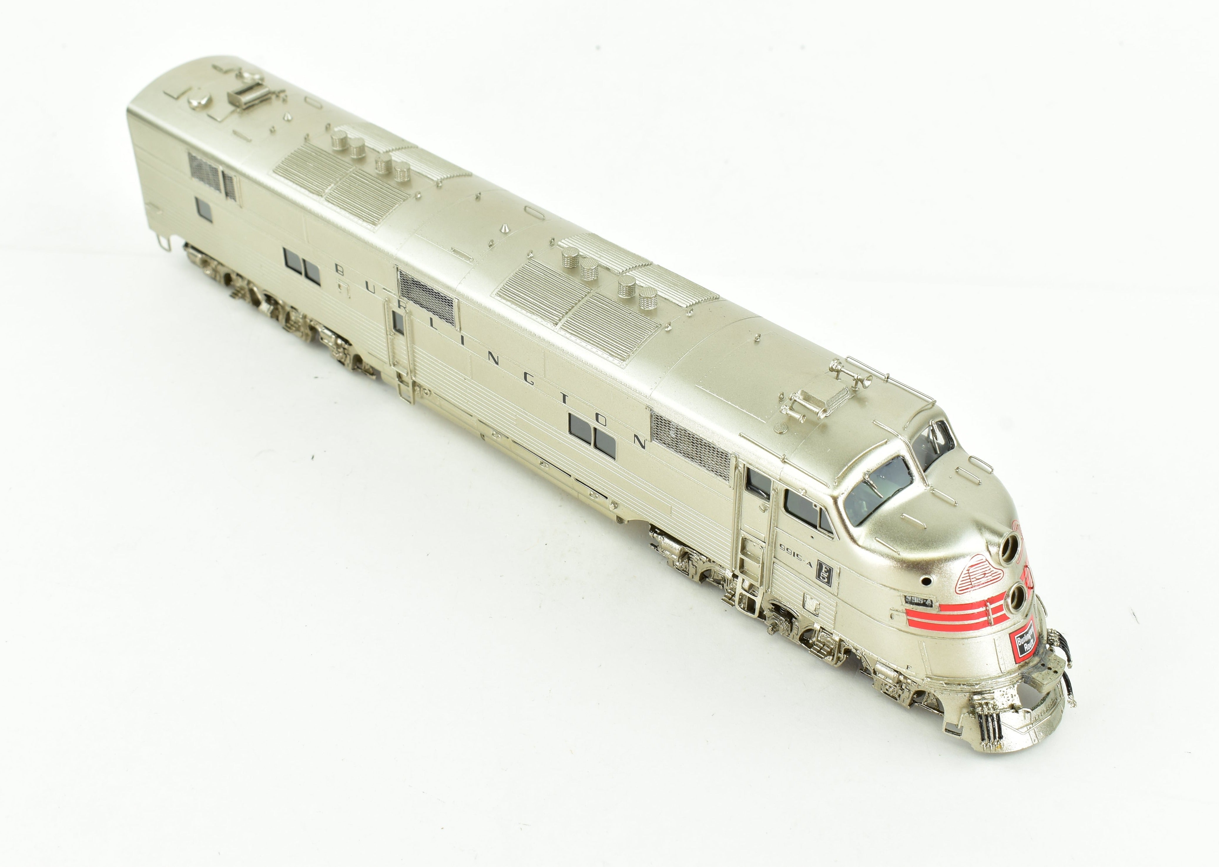 HO Scale Brass OMI - Overland Models, Inc. Burlington Route (CB&Q) EMD E5A Locomotive, 1960 Era, Custom - Finished No. 9915A