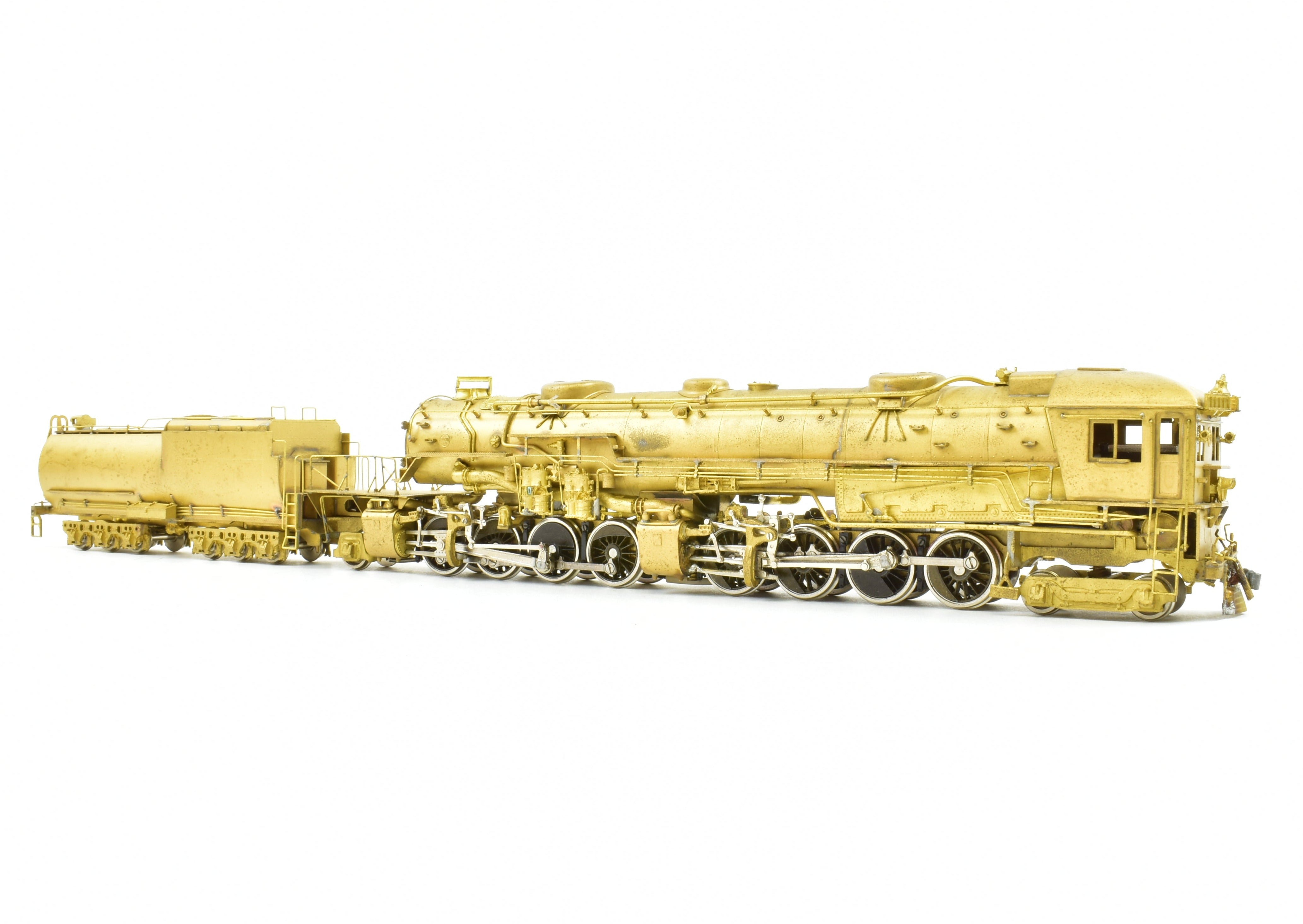 HO Scale Brass Model Train by Westside Model Co., Southern Pacific Class AC - 4 4 - 8 - 8 - 2 Cab Forward Locomotive from 1977 Production Run