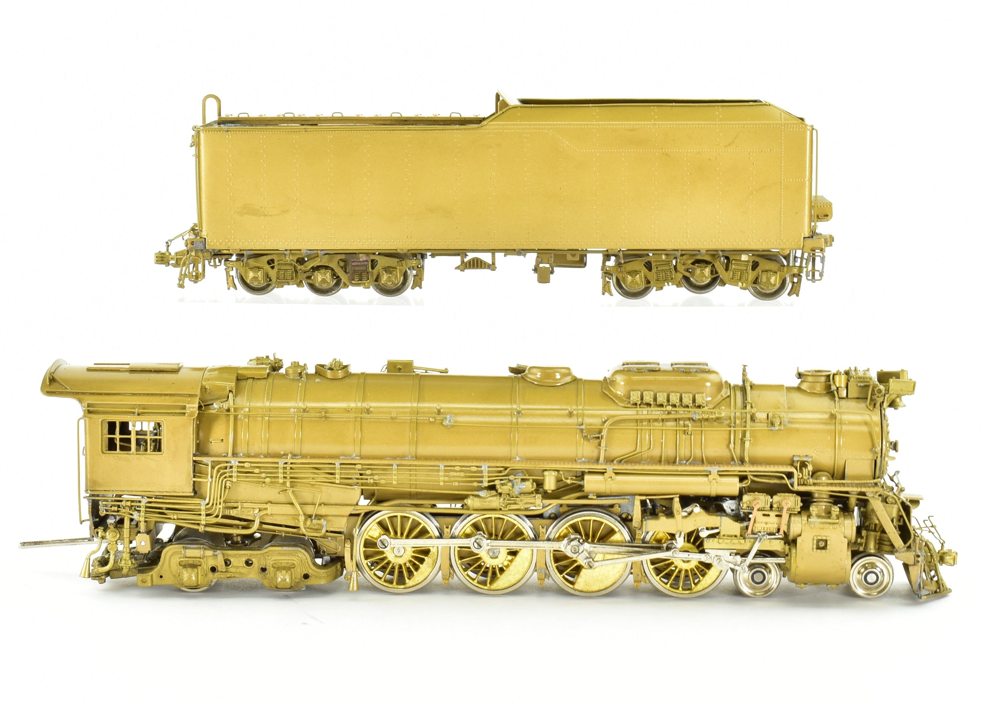 HO Scale Brass OMI C&O J-3 4-8-4 Locomotives #605 & 606, Sold As-Is