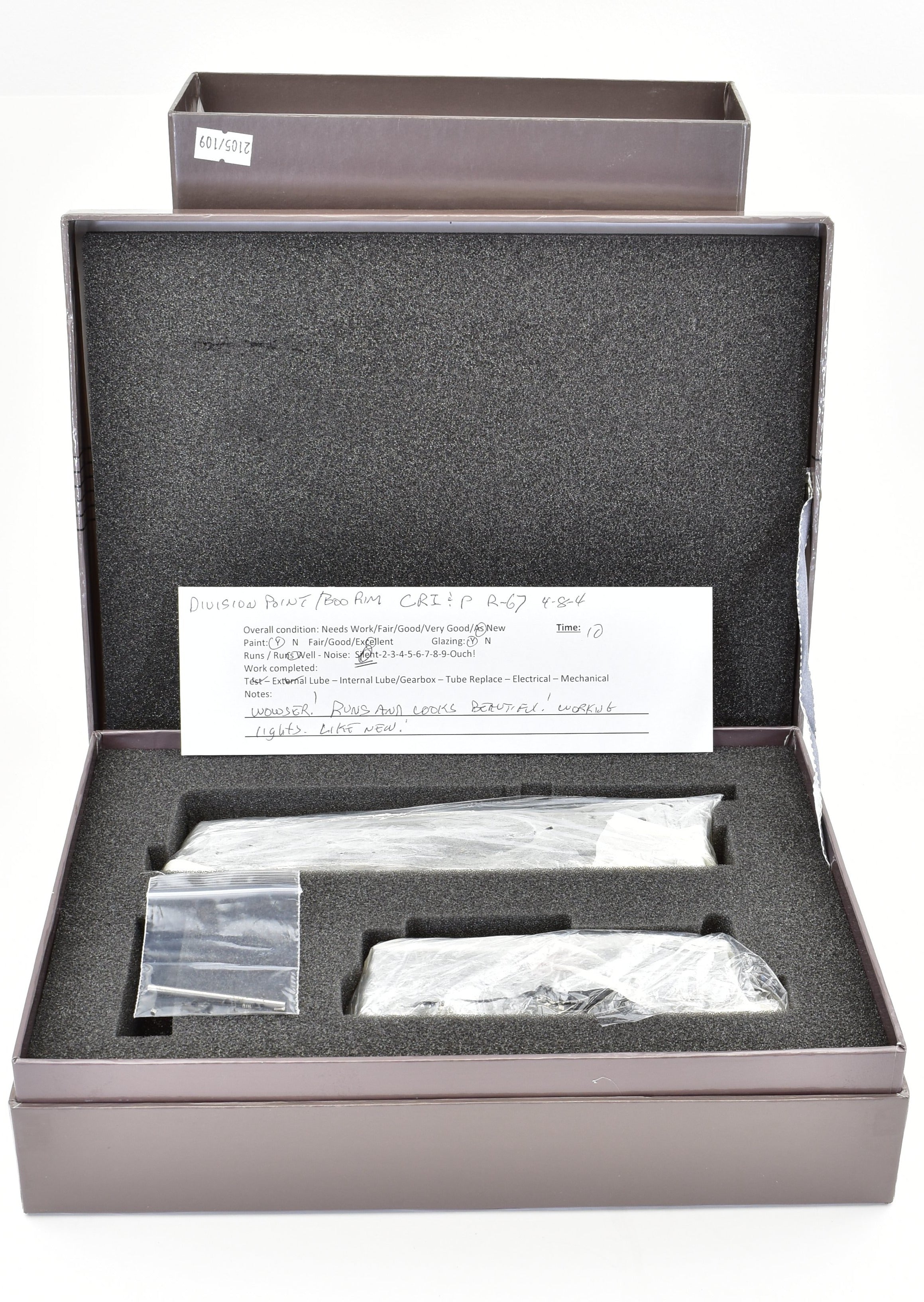 HO Scale Brass Division Point Rock Island R-67 4-8-4 FP #5003 Model