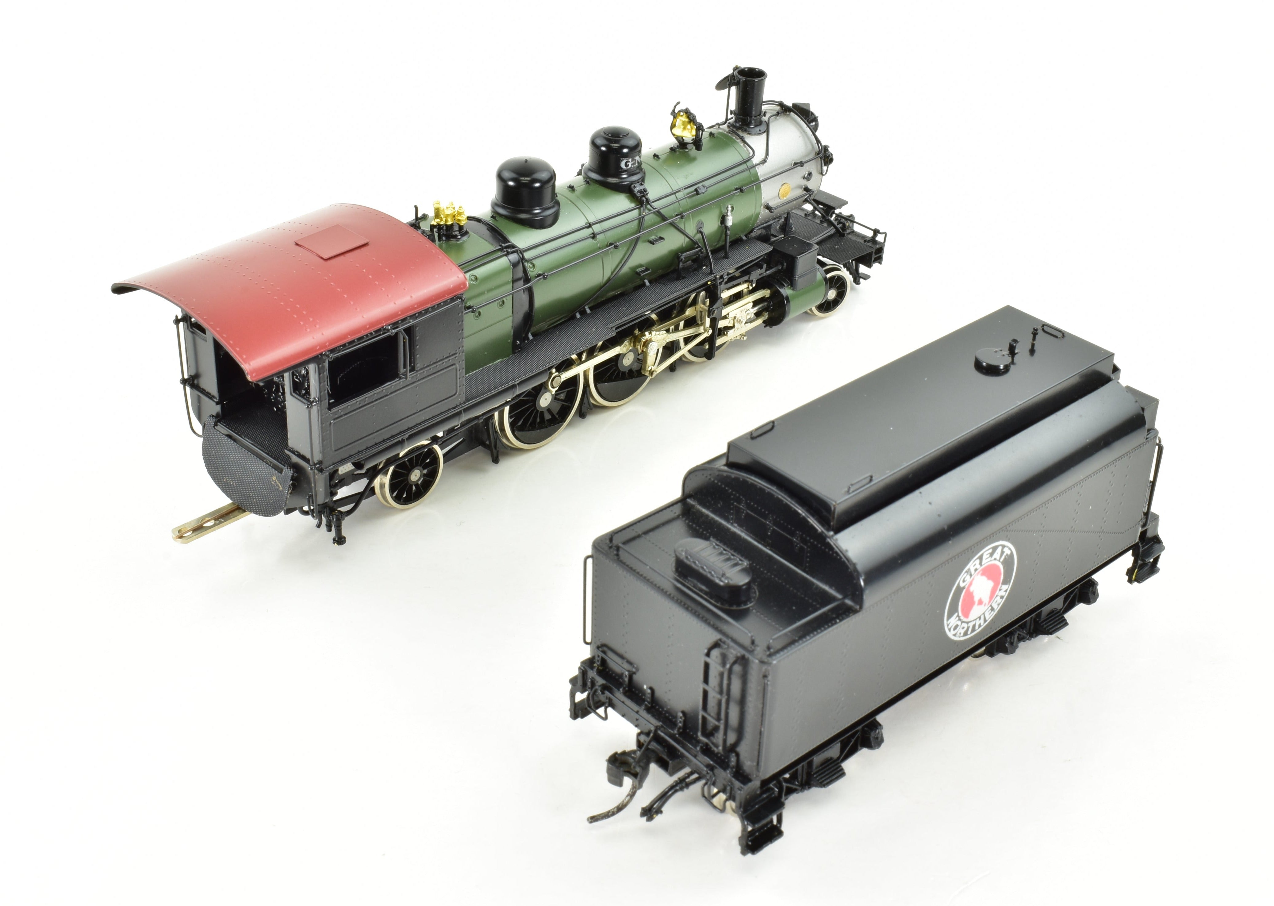 HO Scale Brass Great Northern 2-6-2 Class J-1 FP with Green Boiler Jacket