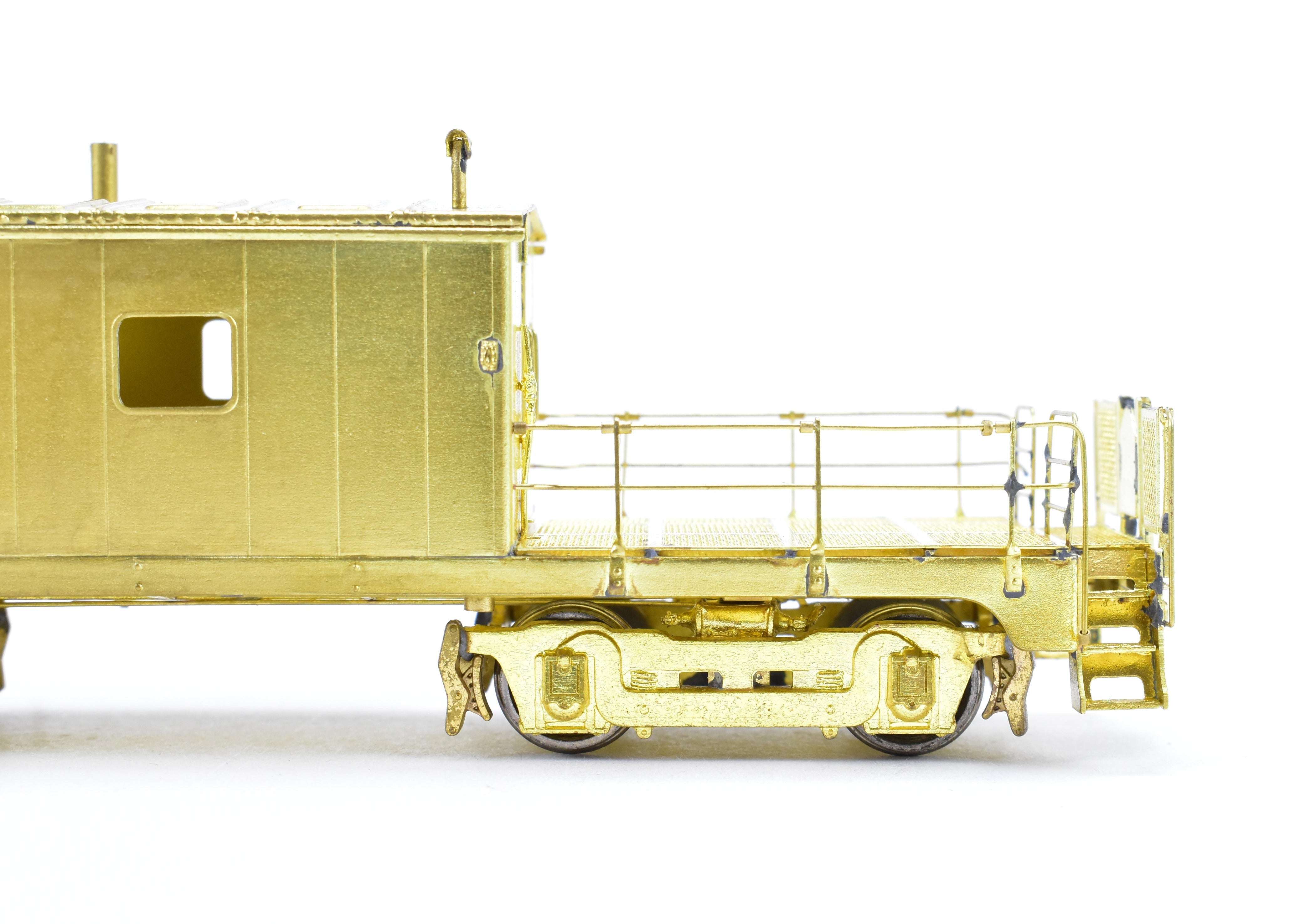 HO Brass Great Northern Transfer Caboose X177-X180 by OMI Overland Models