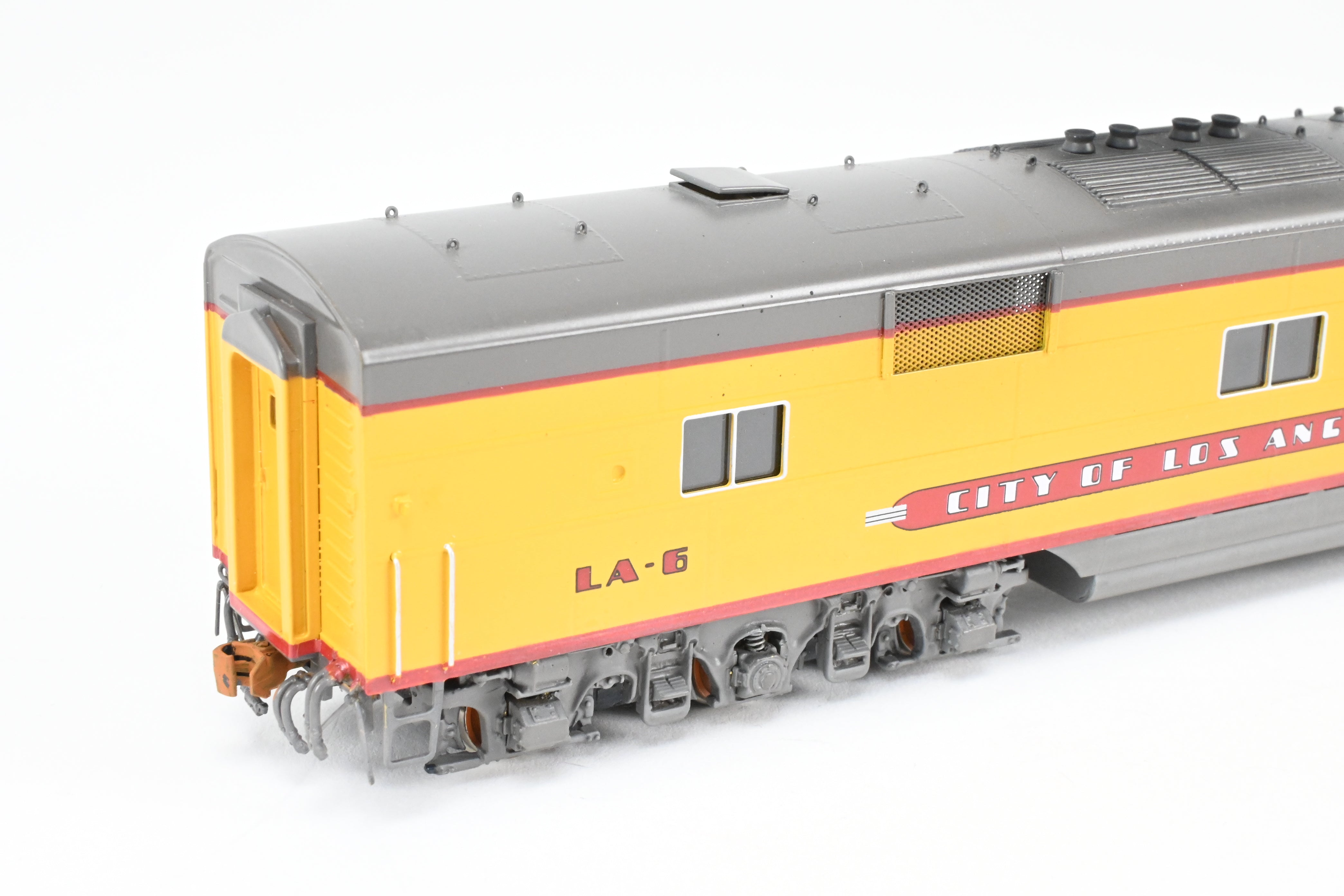 HO Scale Brass Diesel Locomotive Set - Challenger Imports Union Pacific City of Los Angeles EMD E6 A/B/B Set with Weathering Finishing