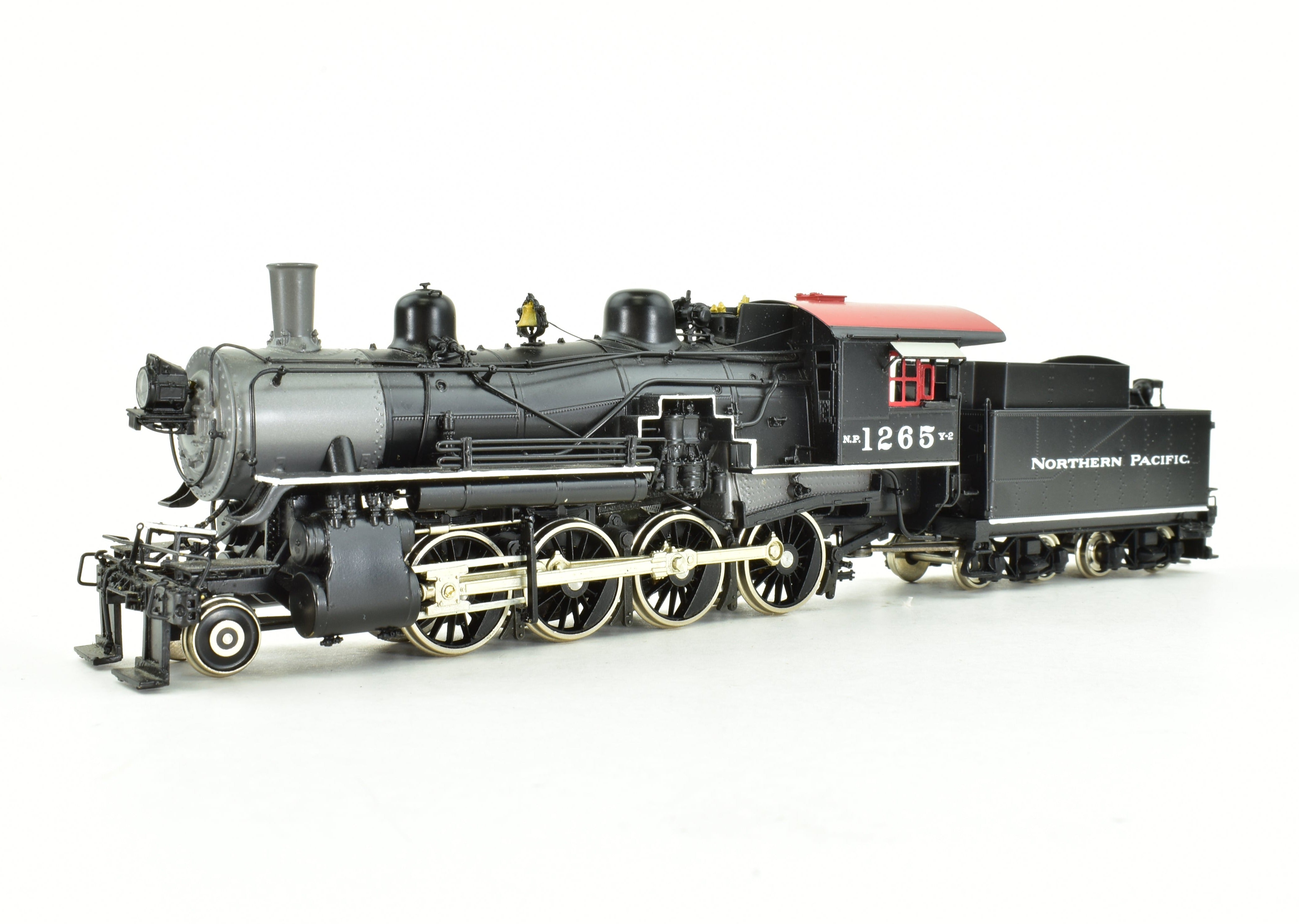 HO Scale Brass Northern Pacific Y - 2 2 - 8 - 0 FP #1265 by W&R with DCC & Sound