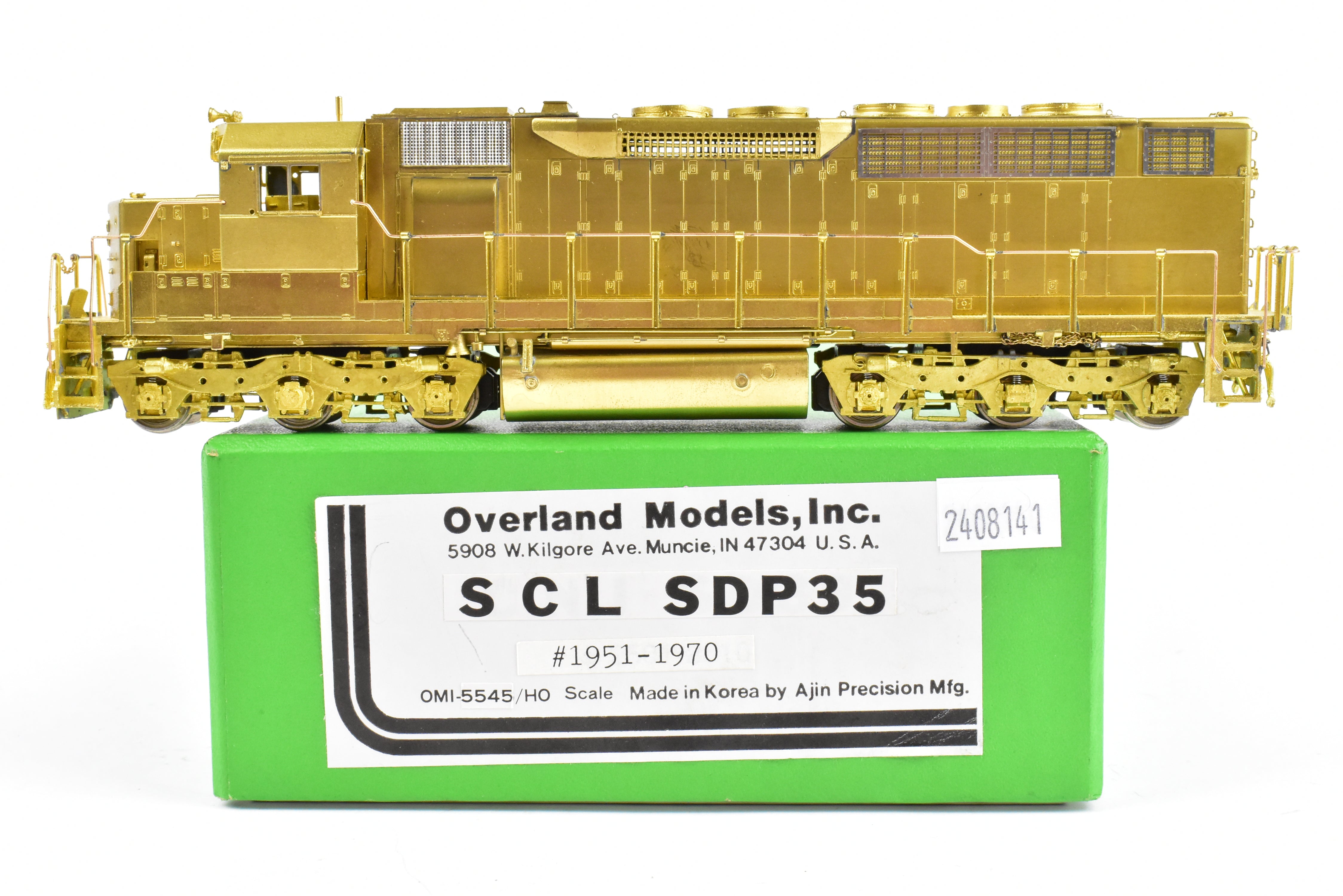 HO Brass OMI Seaboard Coast Line EMD SDP35 Nos. 1951 - 1970 Rare Model