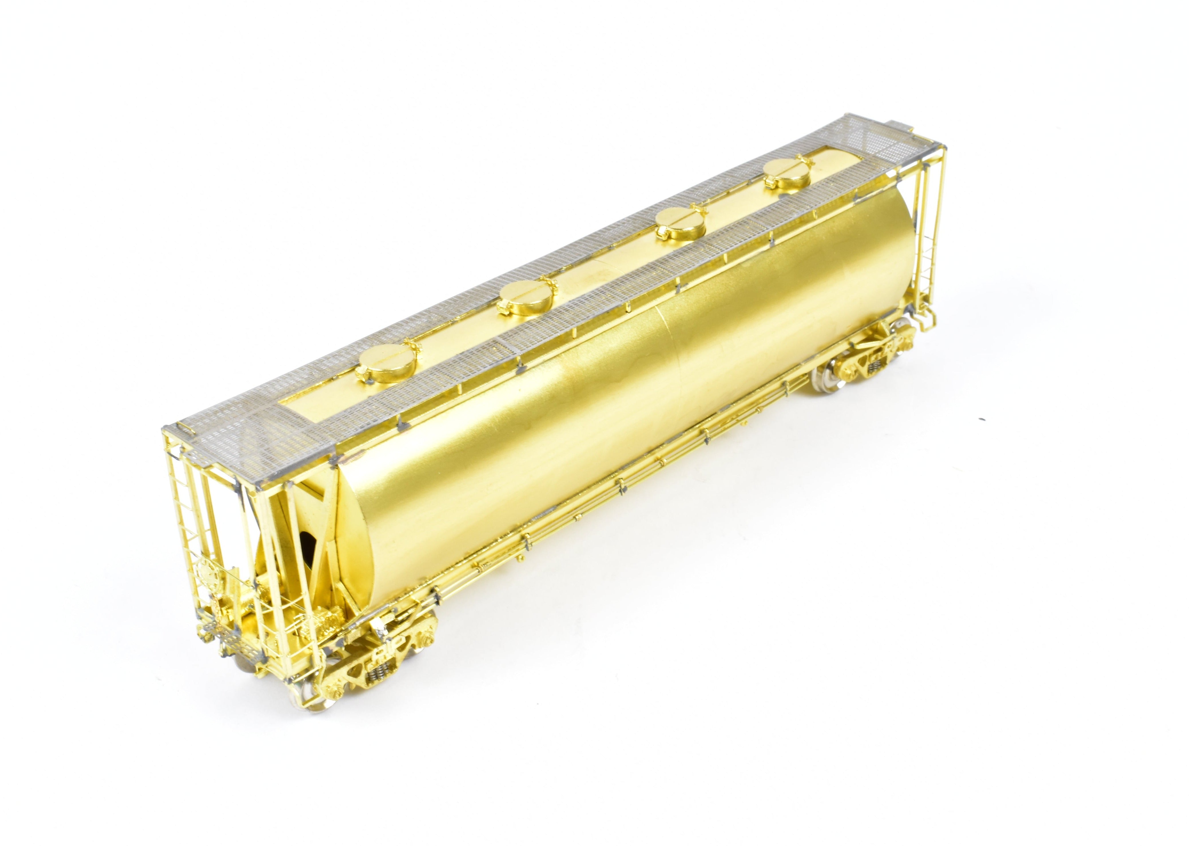 HO Brass OMI - CNJ & Conrail 2-Bay Cylindrical Hopper by Overland Models