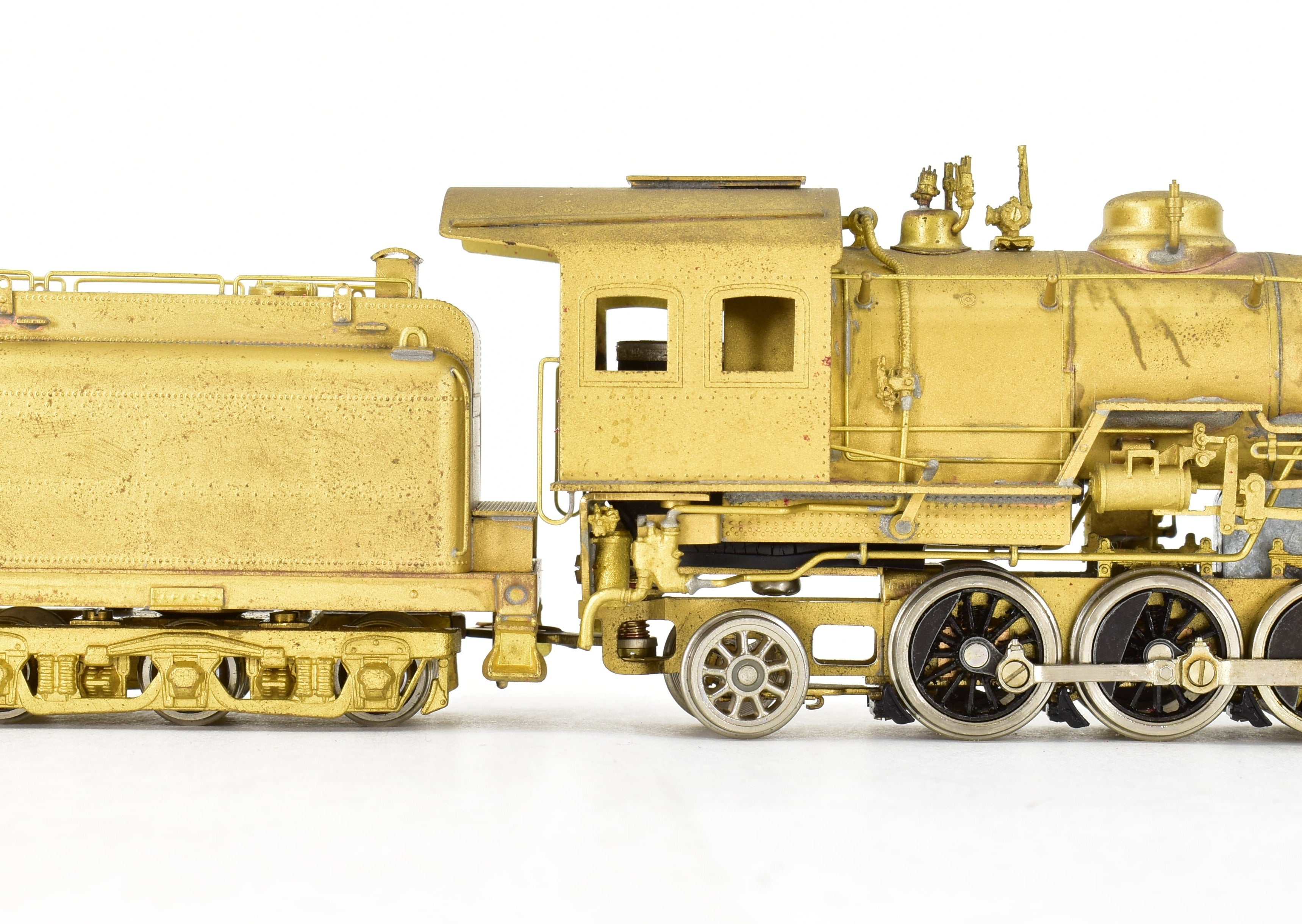 HO Scale Brass Model Train - Westside Model Co. ATSF - Santa Fe 3010 2-10-2 Locomotive