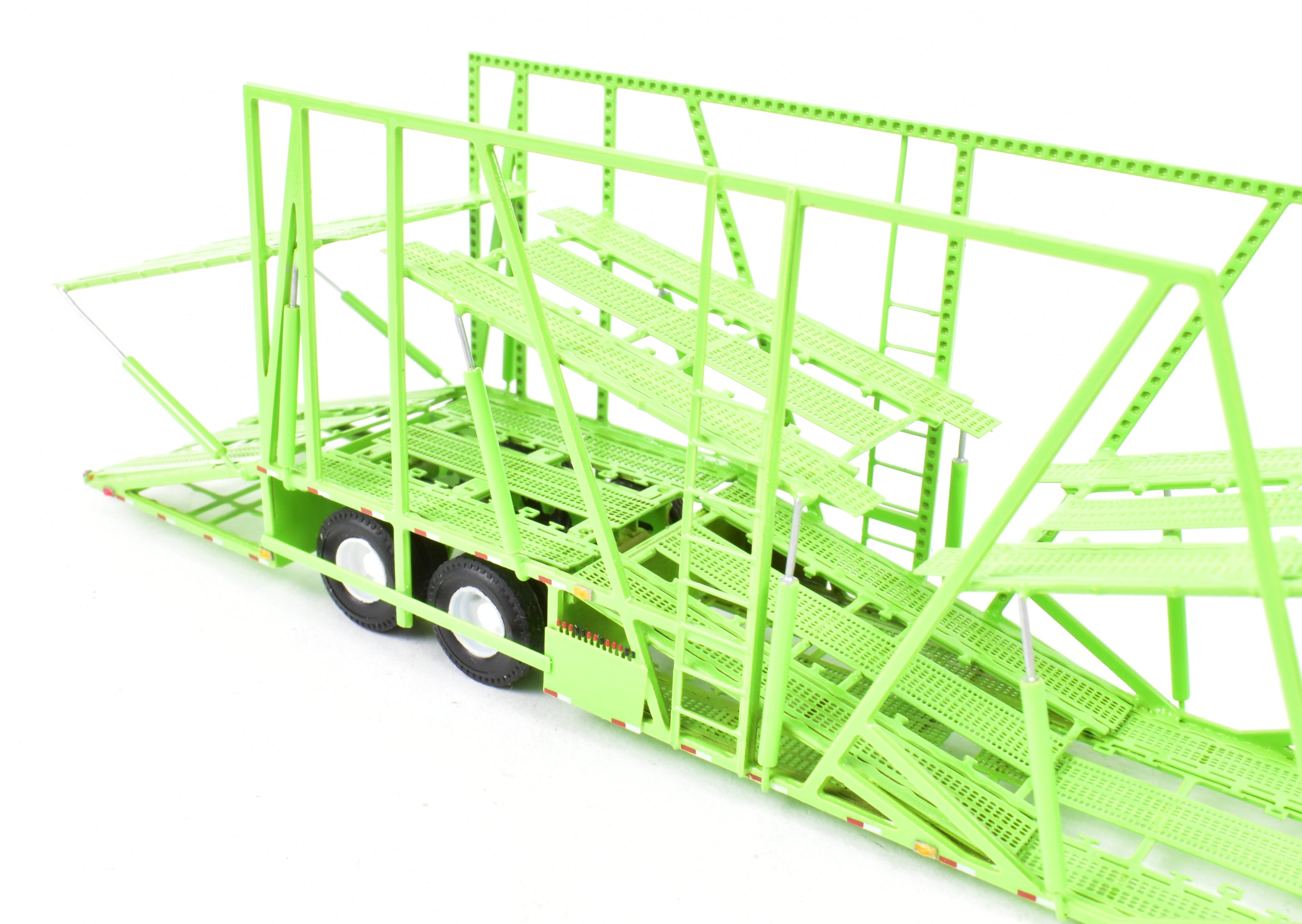 HO Scale Brass Commercial Allied Systems Auto Carrier Tractor Model No. 5275 by Lonestar Models with Factory Green Paint Finish