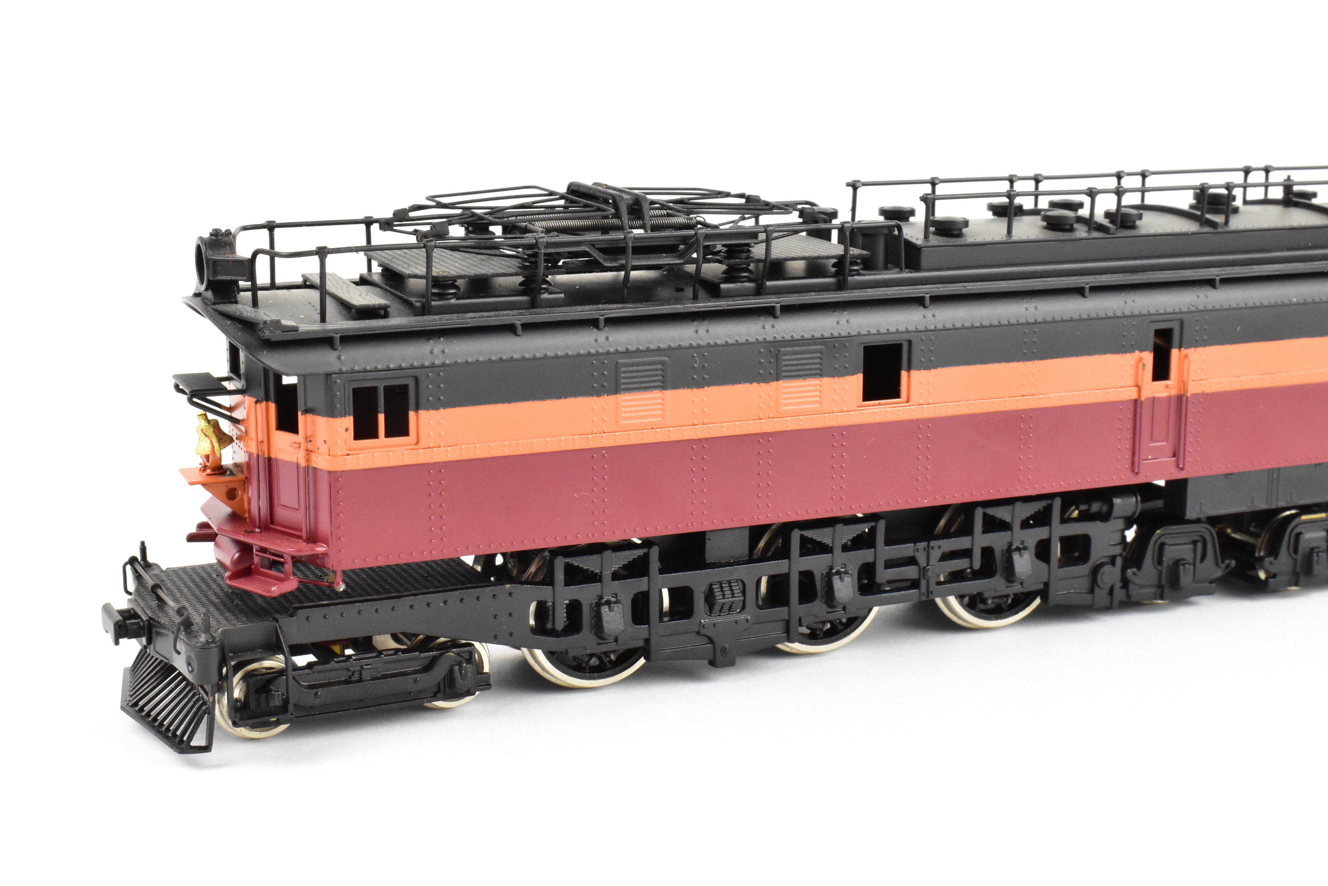 HO Scale Custom Brass Milwaukee Road EP - 3 Boxcab Electric Locomotive Model with Factory Painted Finish