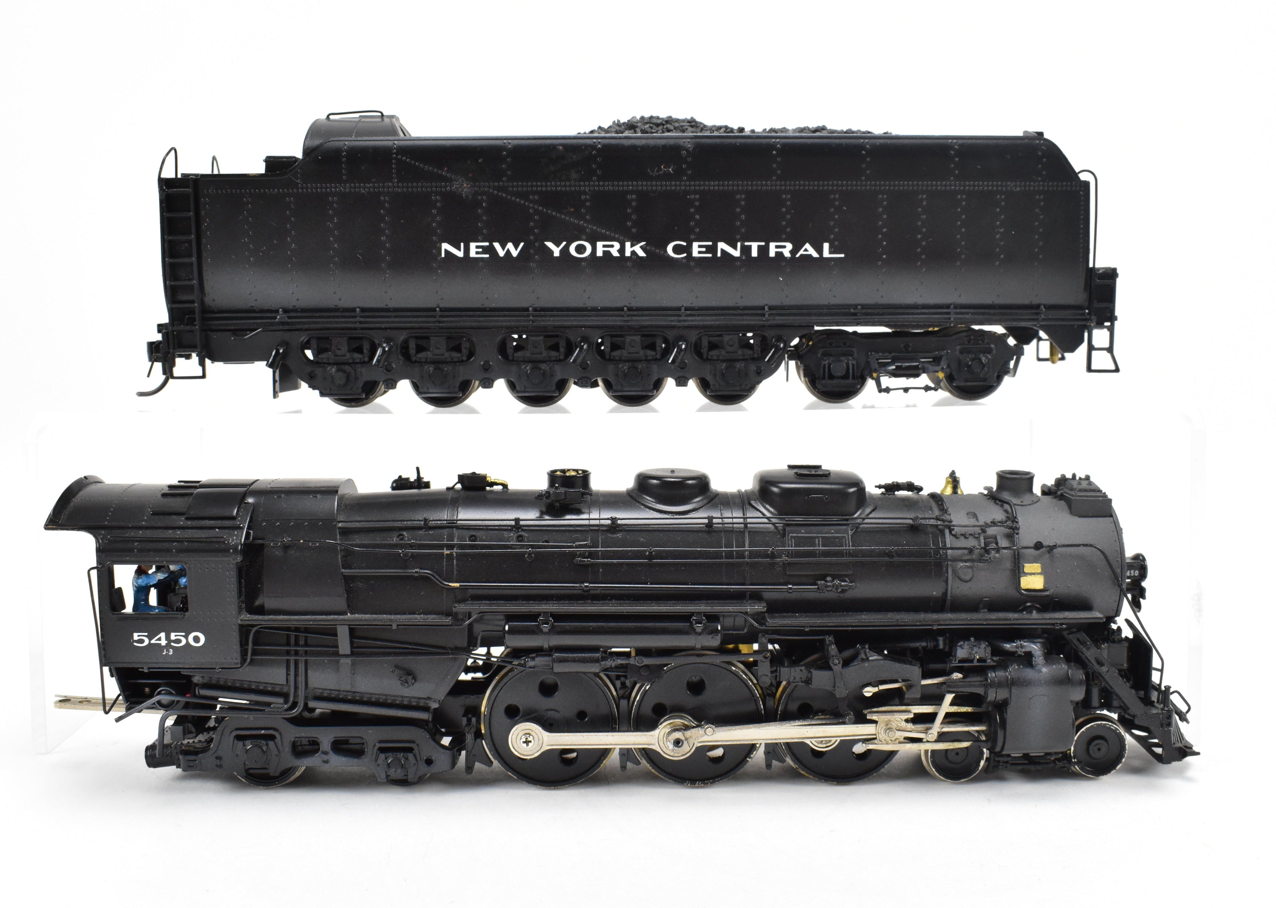 HO Scale Brass Model Train - Westside Model Co. NYC New York Central J - 3A 4 - 6 - 4 Super Hudson Custom Painted Locomotive #5450