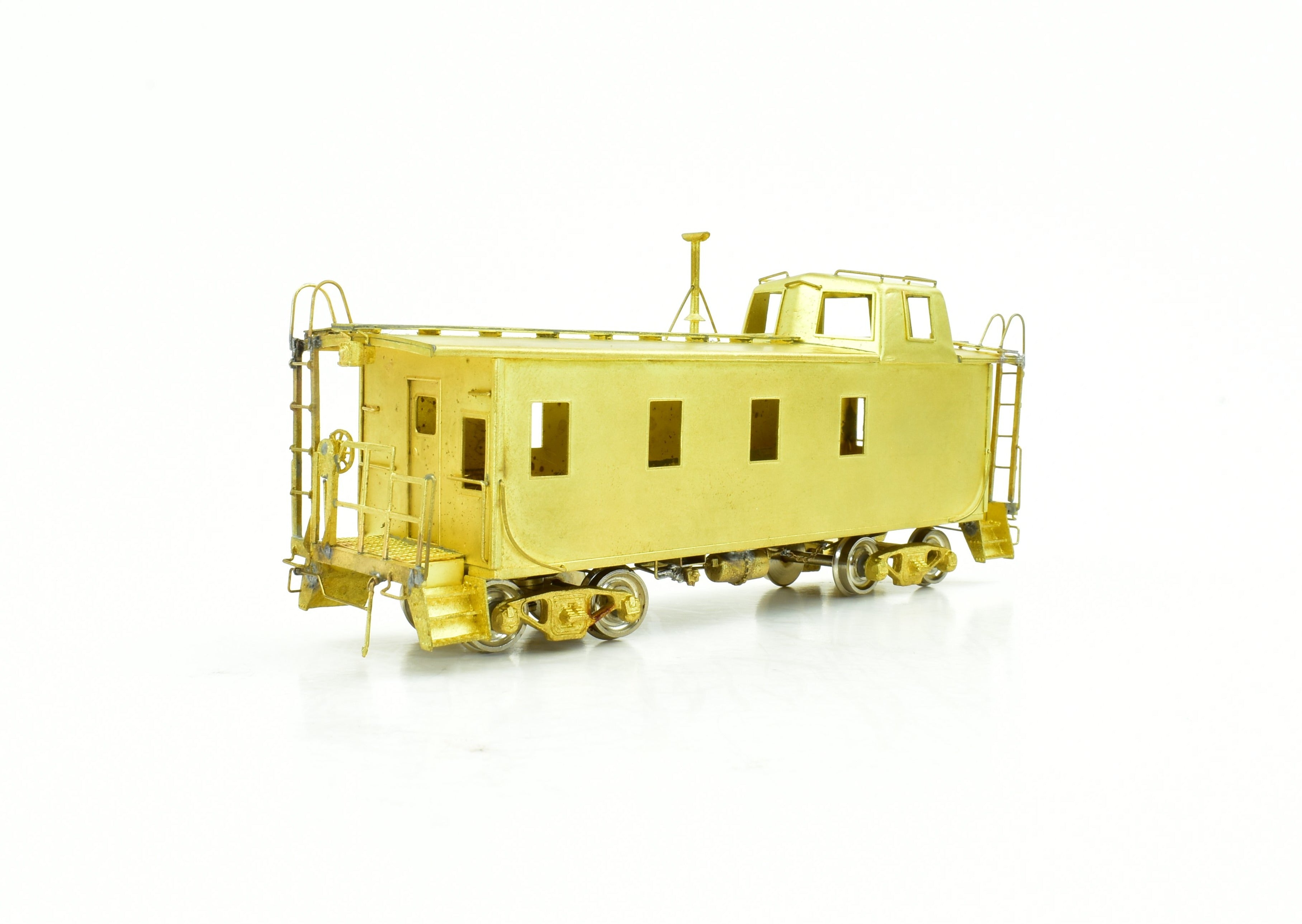 HO Brass CON Oriental Limited CB&Q Burlington Route NE-12 Steel Caboose