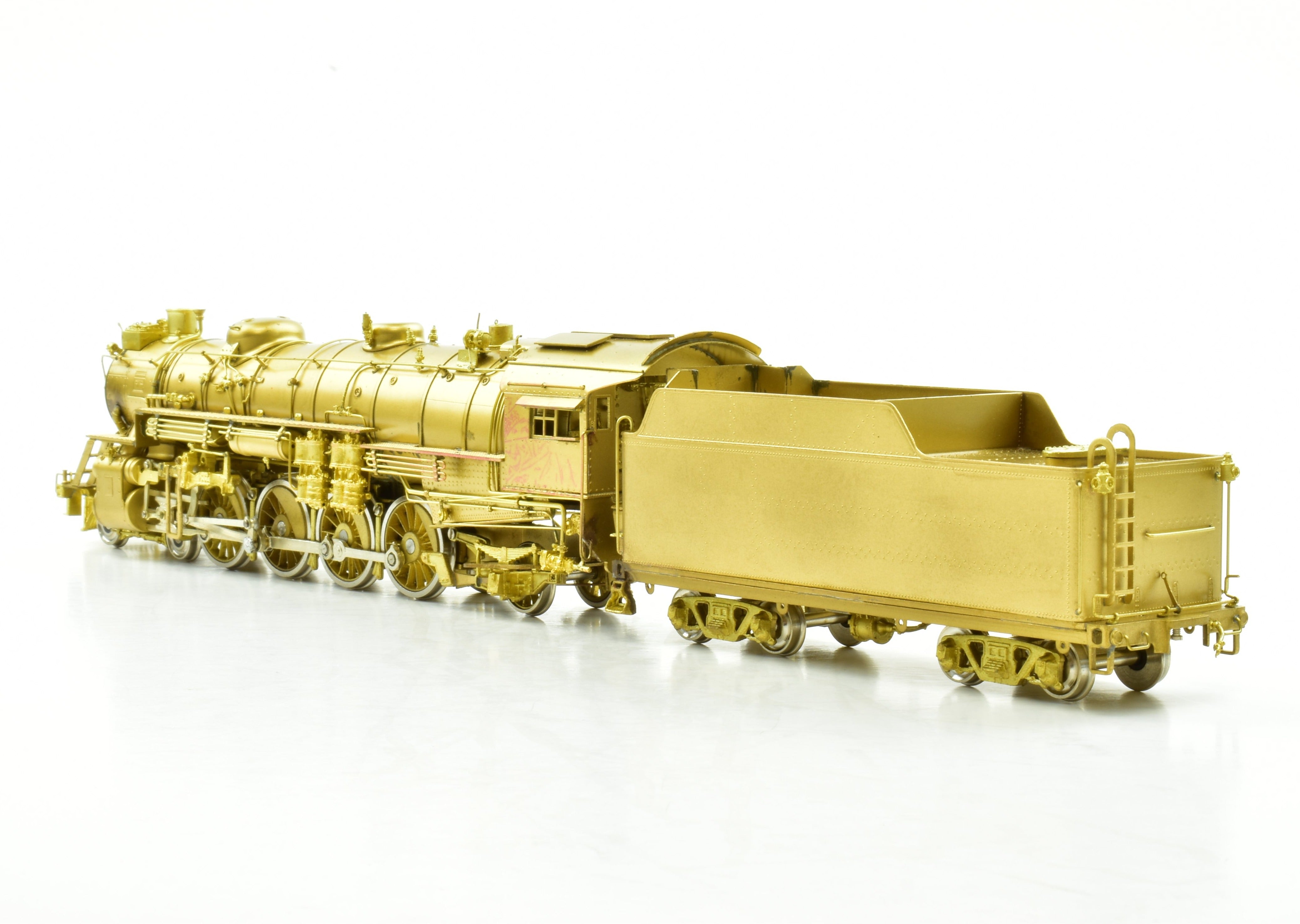 HO Scale Brass Key Imports Model Train - Missouri Pacific MT - 69 4 - 8 - 2 Mountain Steam Locomotive #5300