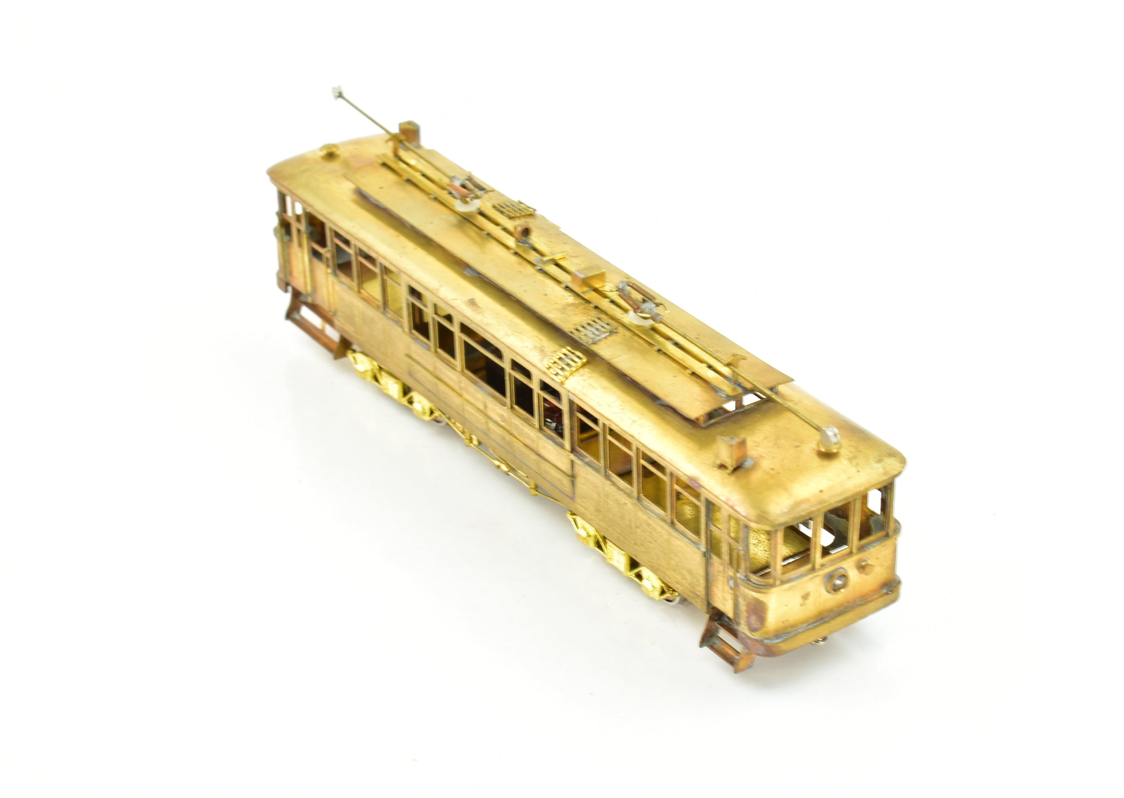 1970 HO Scale Brass Los Angeles Railway Type B-1 Streetcar by S. Soho & Co (AS-IS)