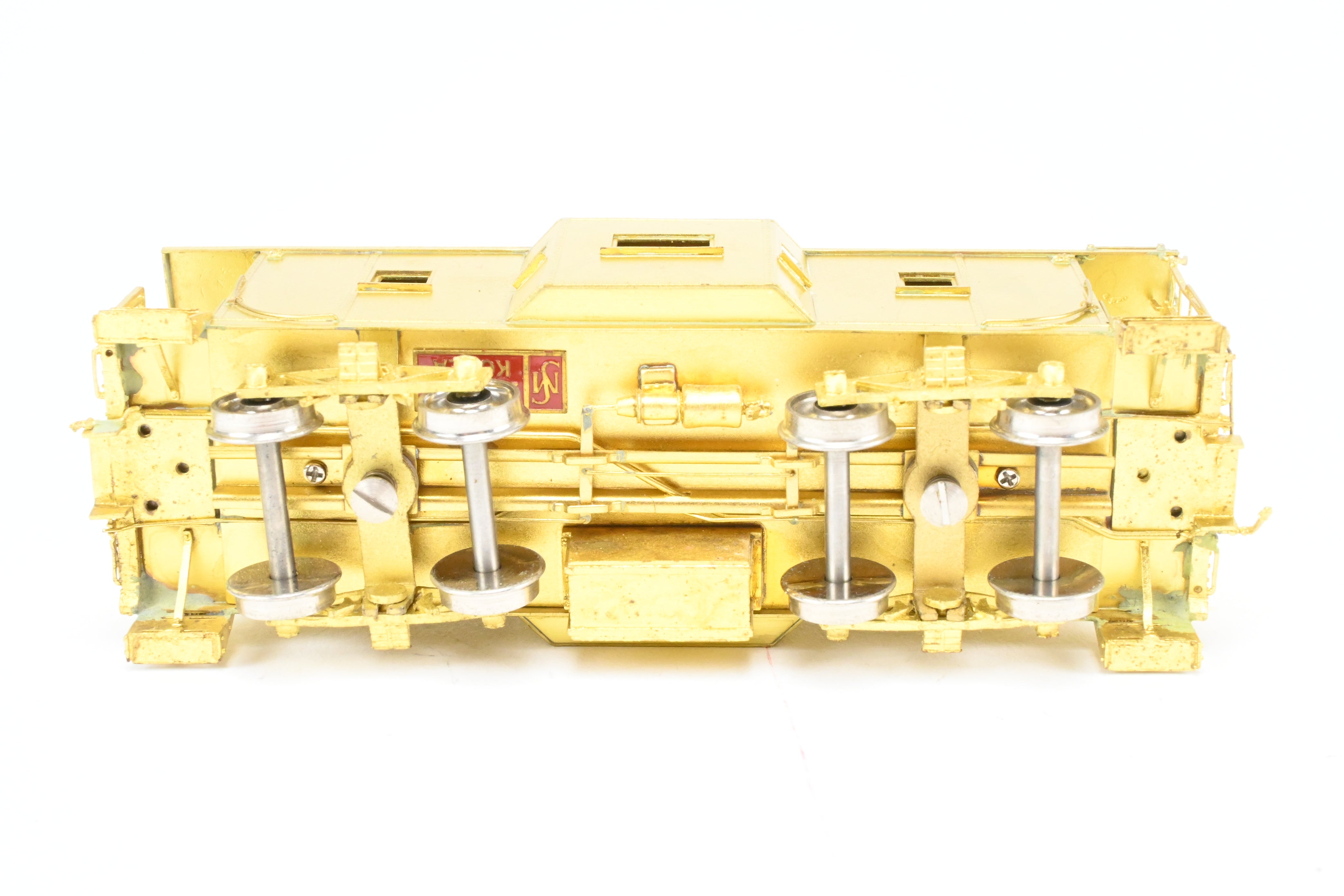 HO Scale Brass OMI - Overland Models, Inc. Baltimore & Ohio (B&O) Class I - 7 Bay Window Caboose Model Set with Road Numbers from C2500 to C2507