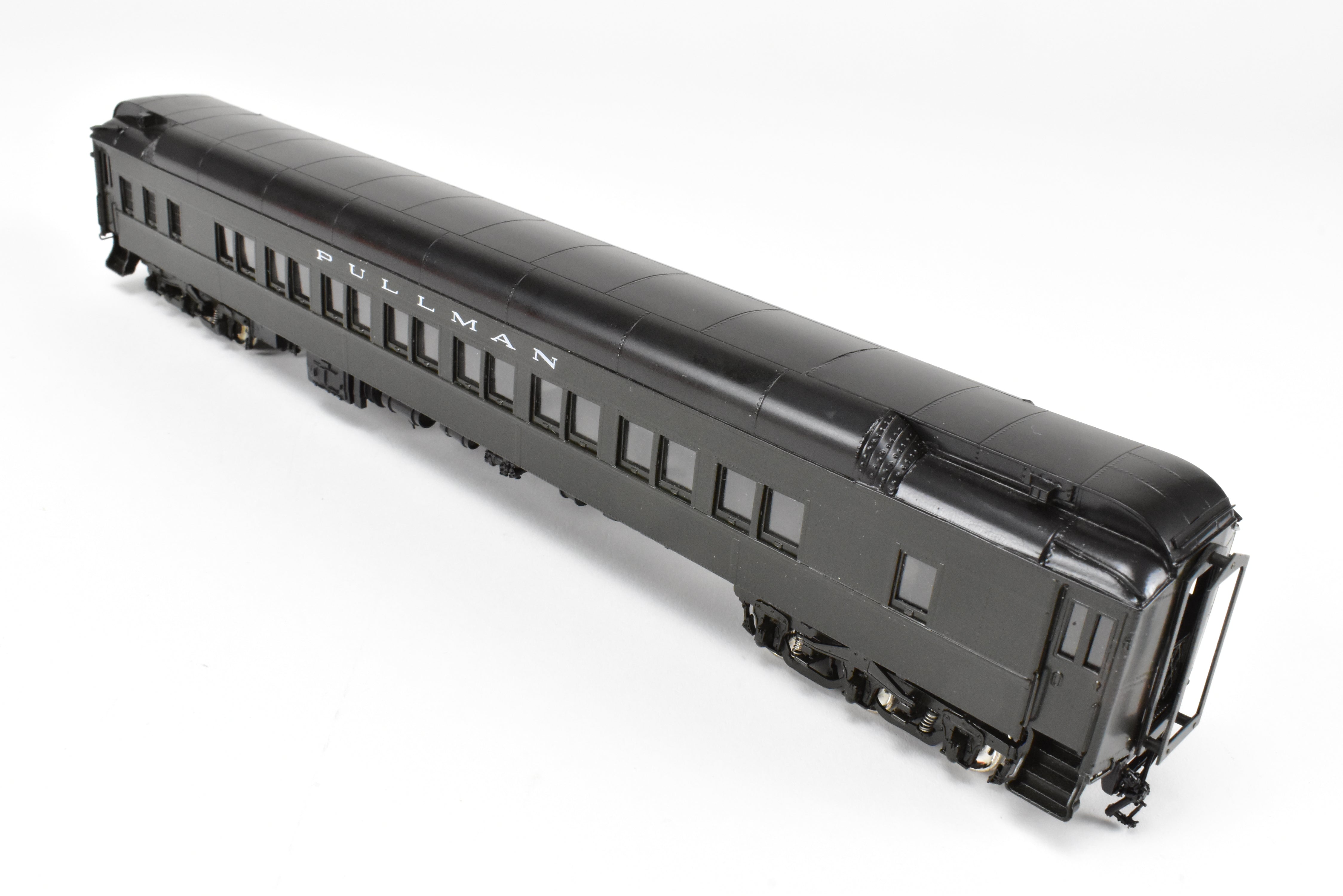 HO Scale Brass Precision Scale Co. (PSC) Pullman 80-Foot Sleeper Heavyweight 16-Section Tourist Car Plan 2412 with Factory-Painted Air