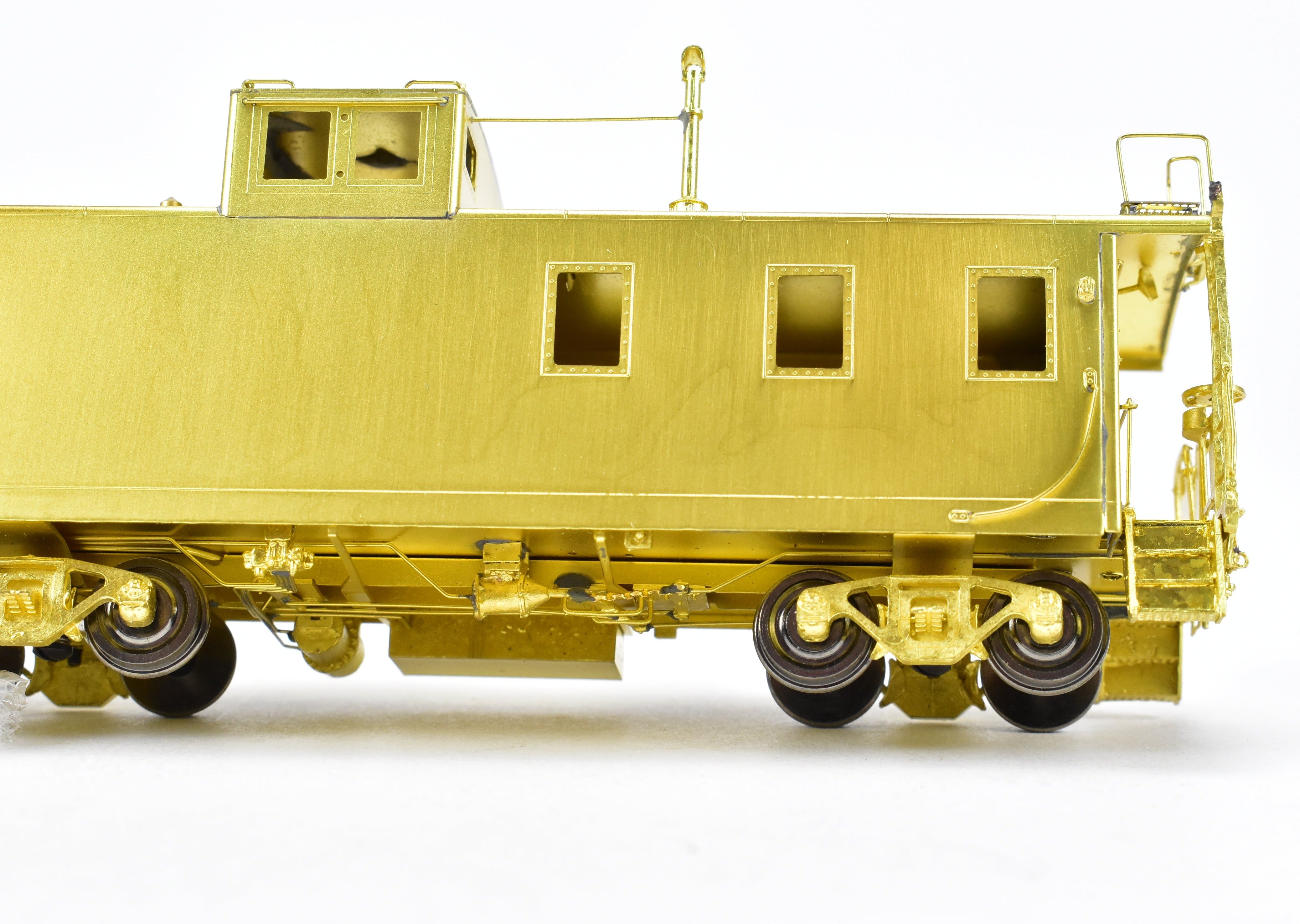 HO Scale Brass Model Railroad Caboose - OMI (Overland Models, Inc.) Great Northern Steel Caboose from 1949 Era, Nos. X295 - 309