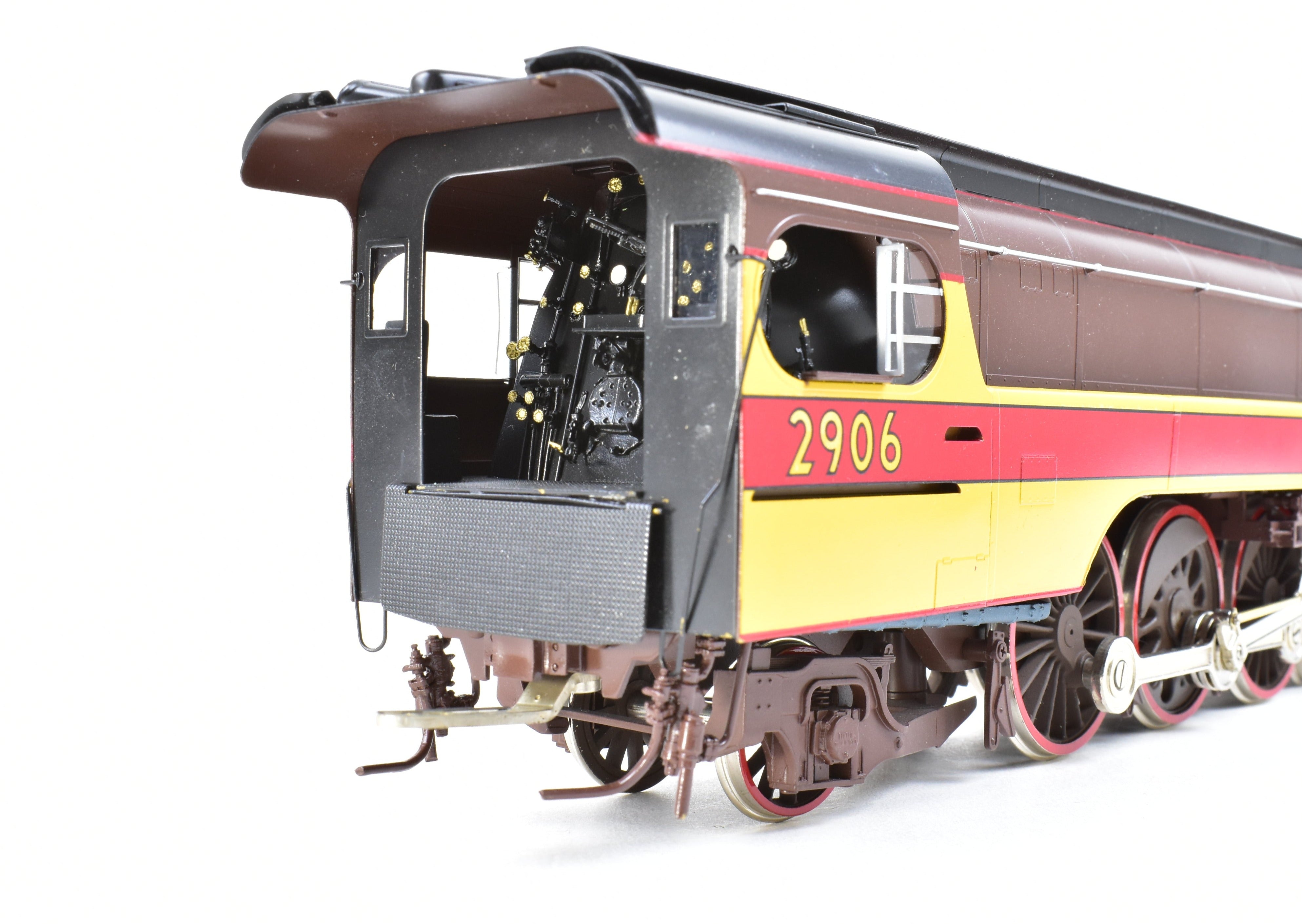 O Scale Brass Model Train - Overland Models, Inc. Union Pacific 2906 4-6-2 Streamlined Forty-Niner Factory Painted by OMI