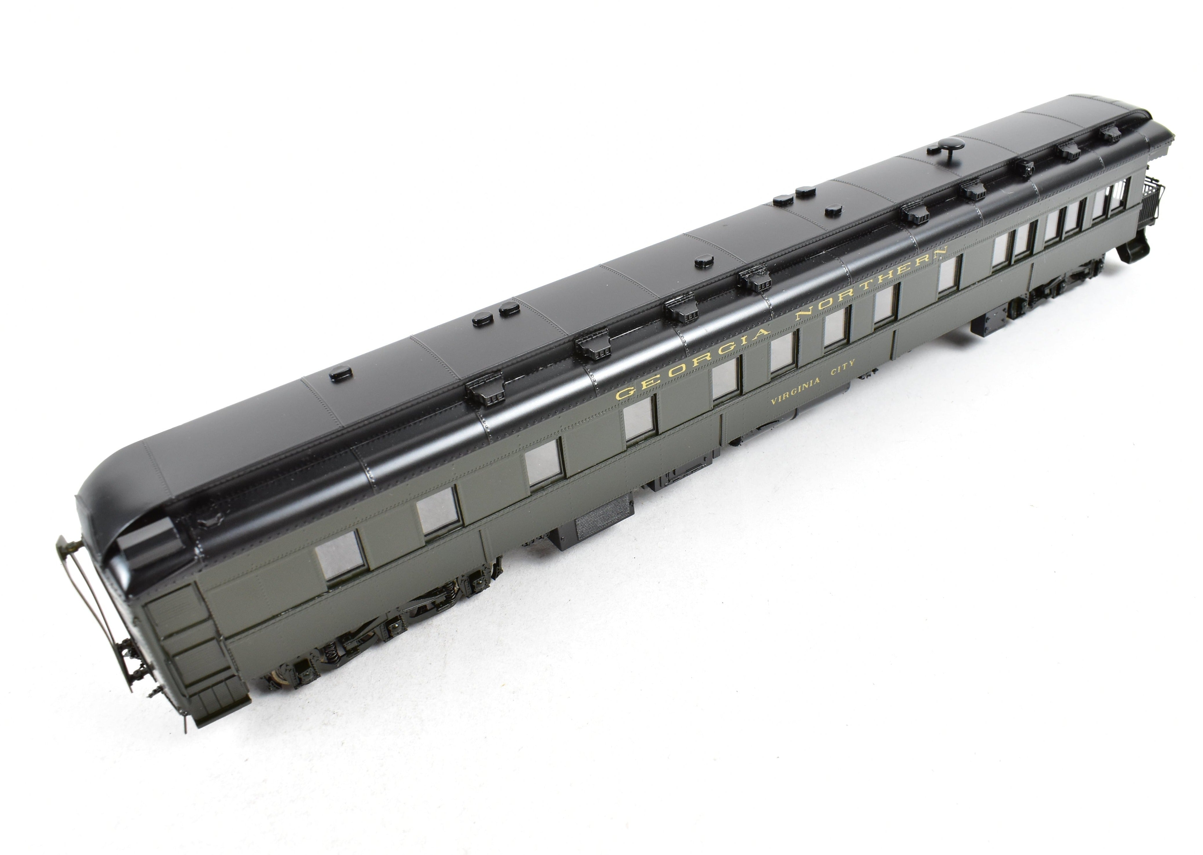HO Brass Precision Scale Co. Pullman Virginia City Observation Car by Lucius Beebe