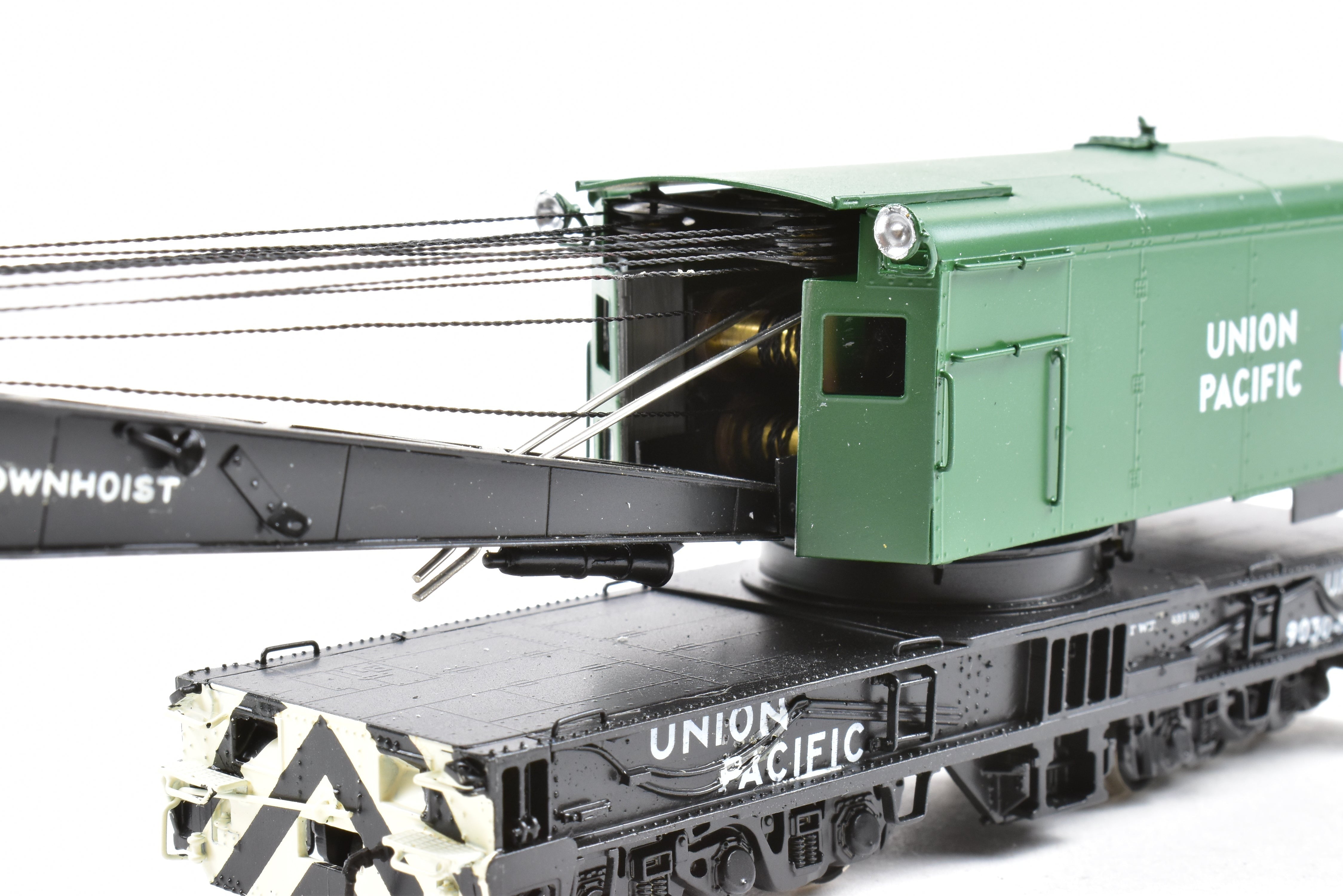 HO Brass OMI Union Pacific 200-Ton Crane Custom Painted by Overland Models