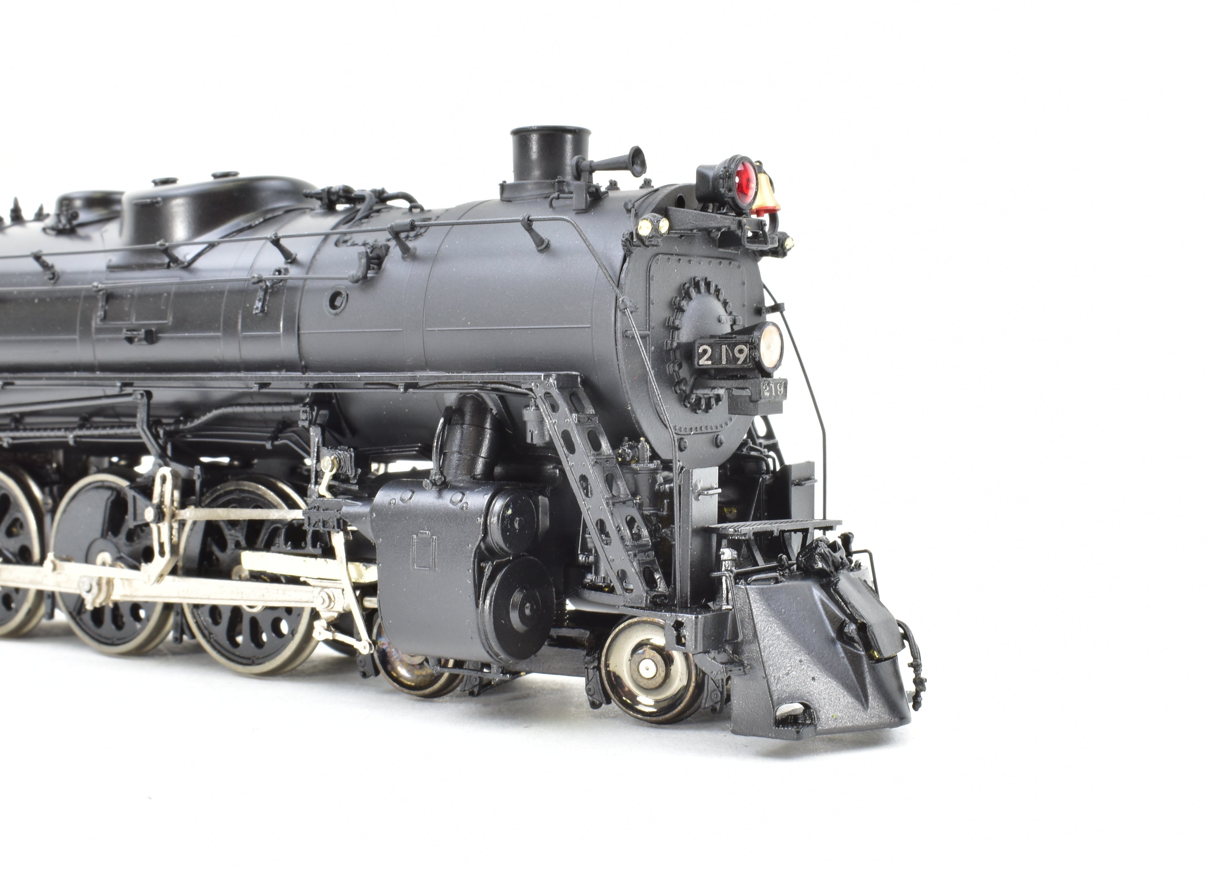 HO Scale Brass Model Train - Overland Models, Inc. MILW - Milwaukee Road S2a 4-8-4 - FP No. 219, High - Quality Collectible Model