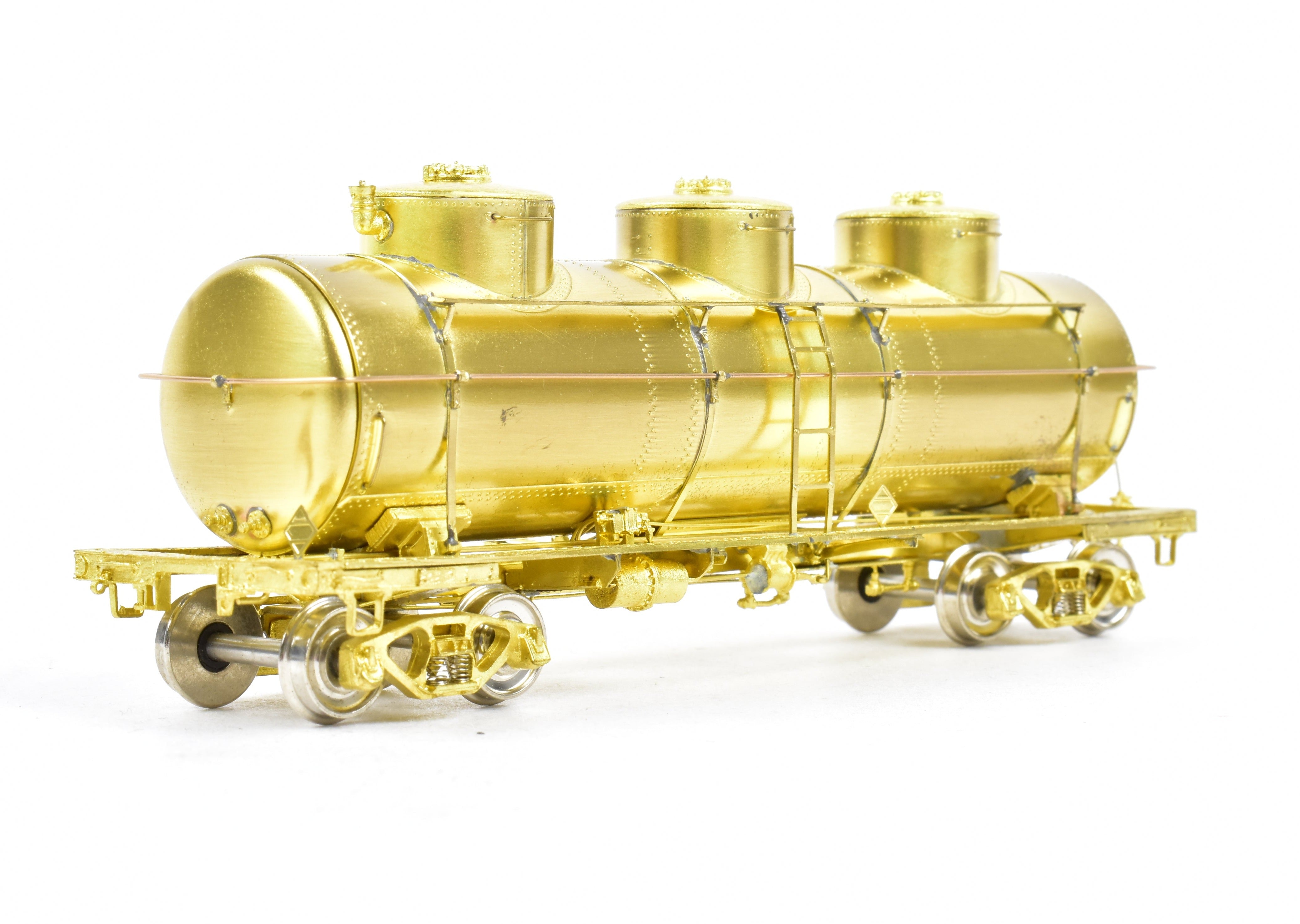 HO Brass OMI 8,000 Gallon ACF Triple Dome Tank Car from Various Roads