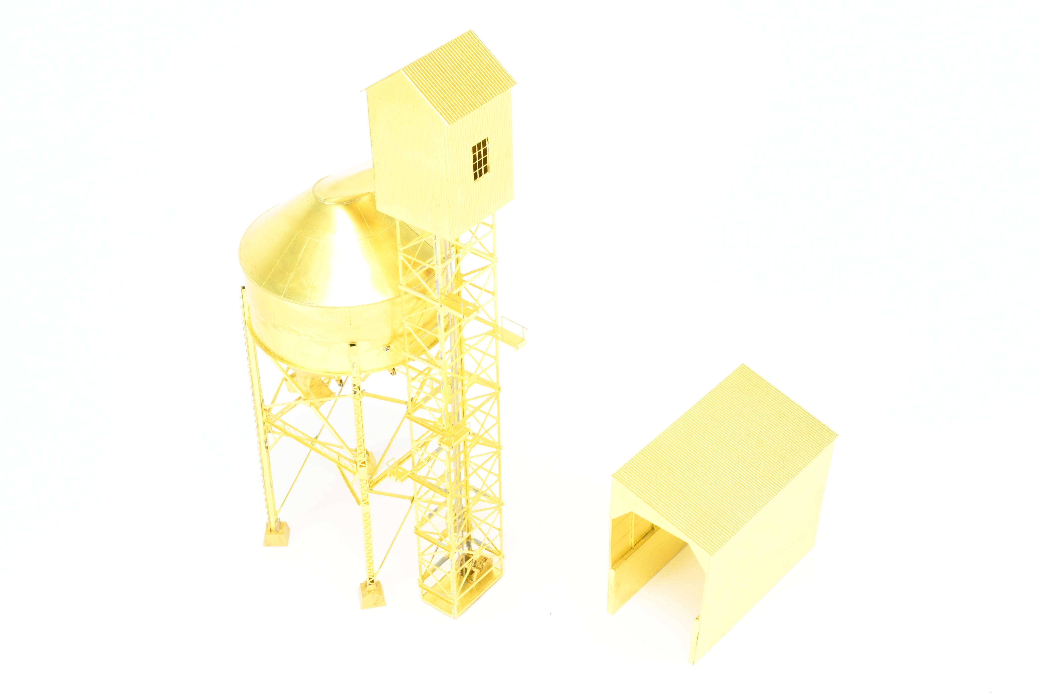 HO Brass Ogle Steel Coaling Tower by Overland Models, Inc. for Various Roads