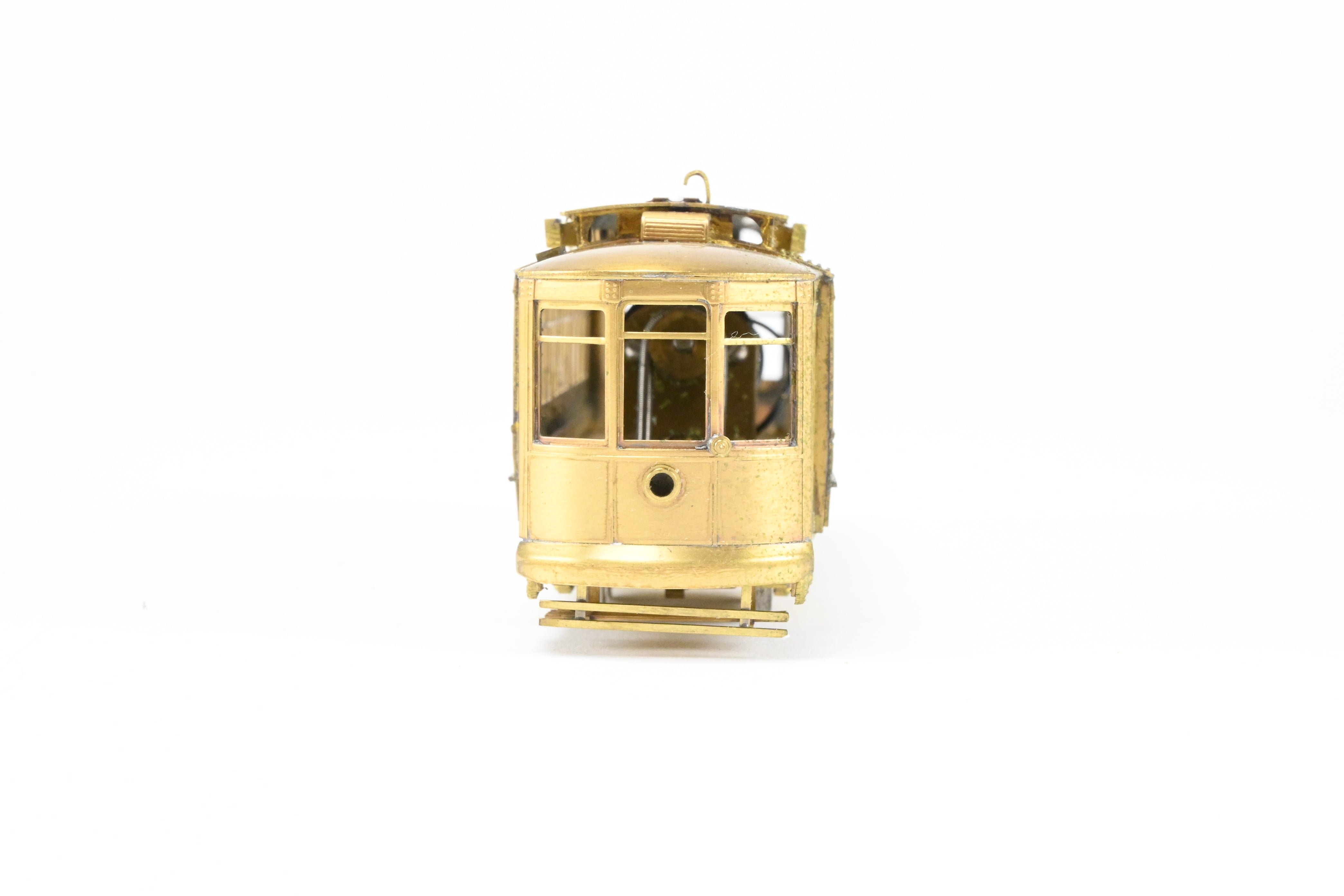 HO Scale Brass Chicago Surface Lines 346 City Big Brill Car Model by Fairfield Models without Trolley Poles